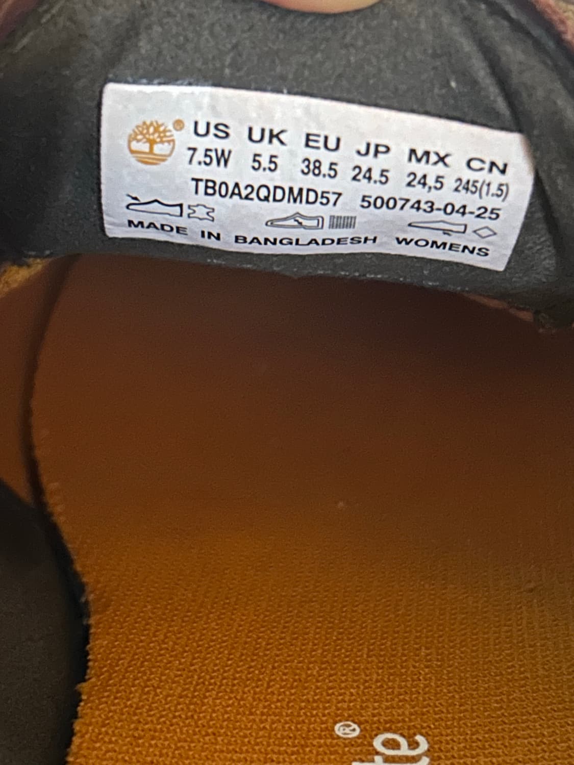 팀버랜드 보트슈즈 245 상품이미지4