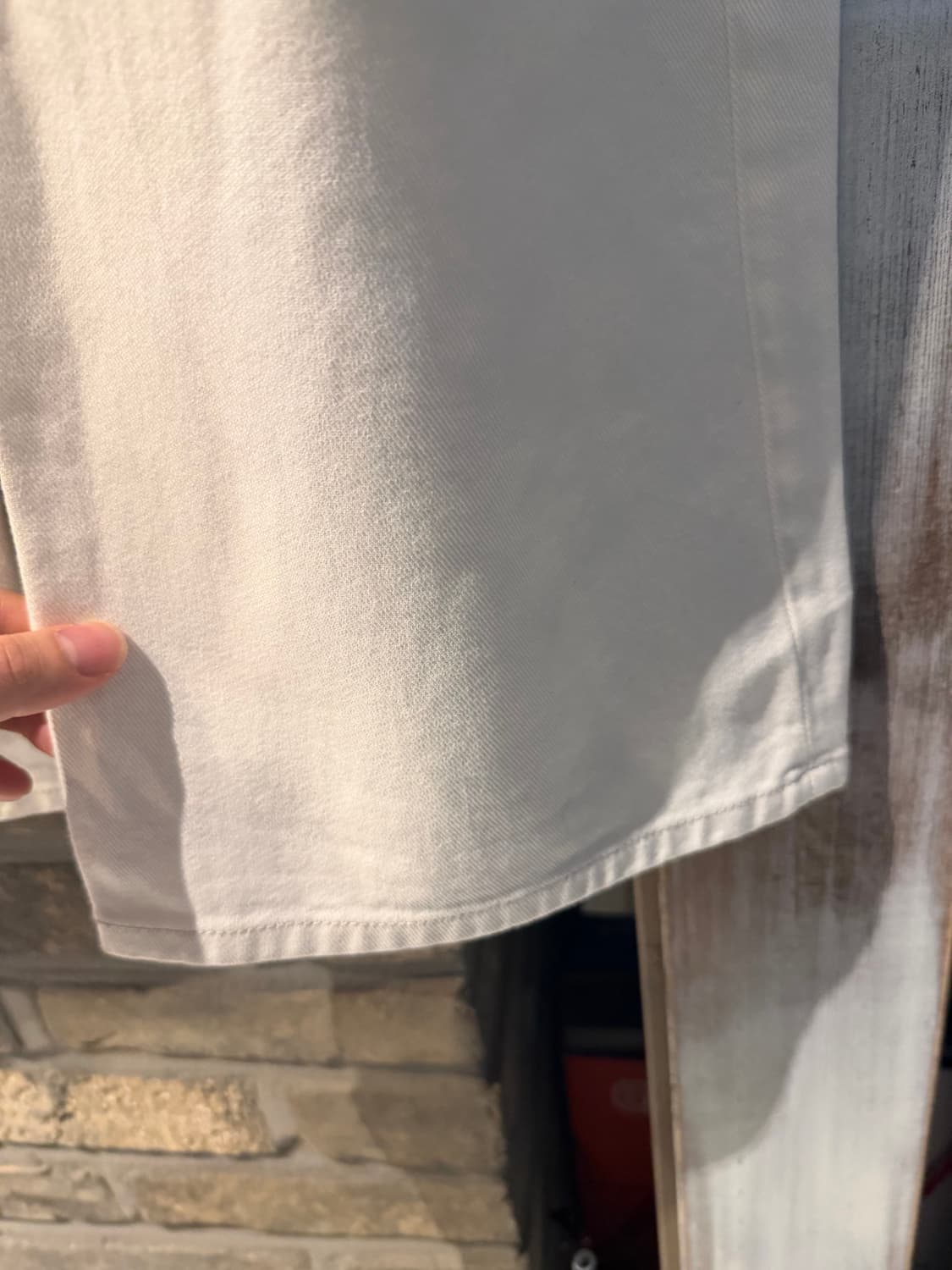 마르지엘라 콘트라스트 화이트 데님 상품이미지5