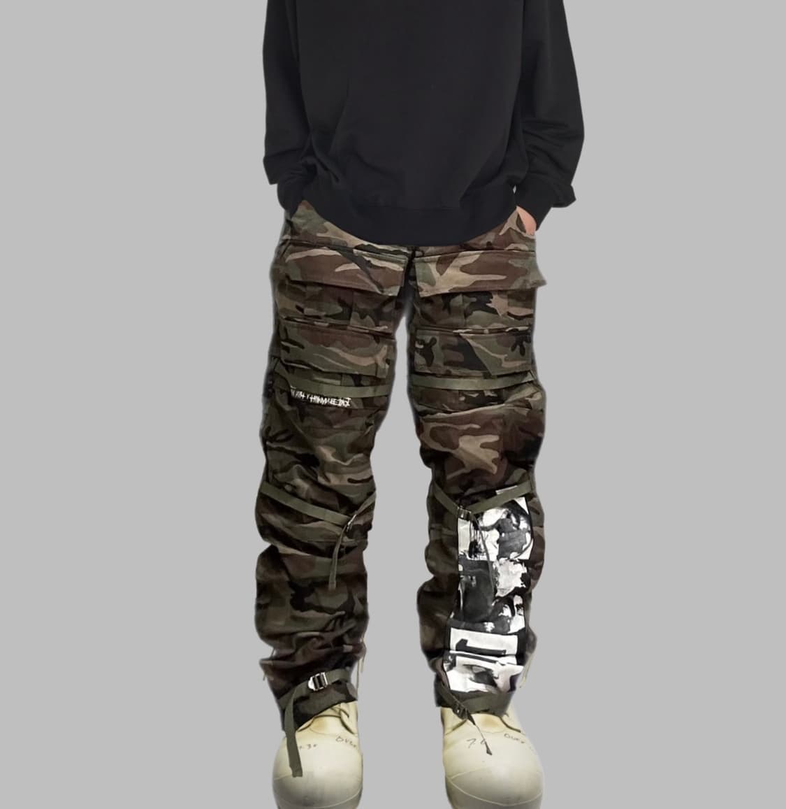 [34] 아임낫어휴먼비잉 카모팬츠 상품이미지1