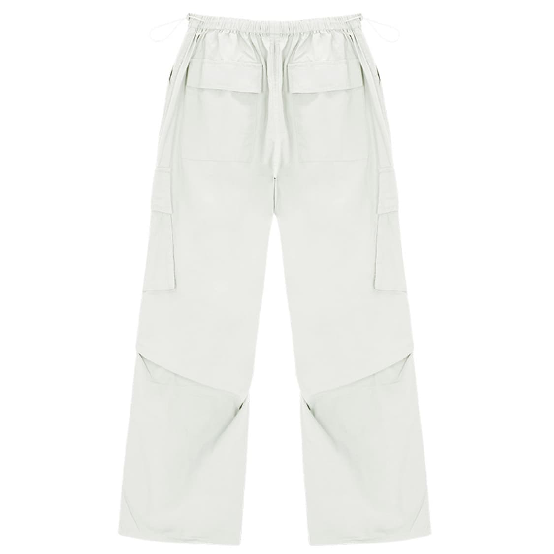 [새상품] 애즈이프캘리 파라슈트 카고팬츠 화이트 르세라핌 바지 상품이미지4