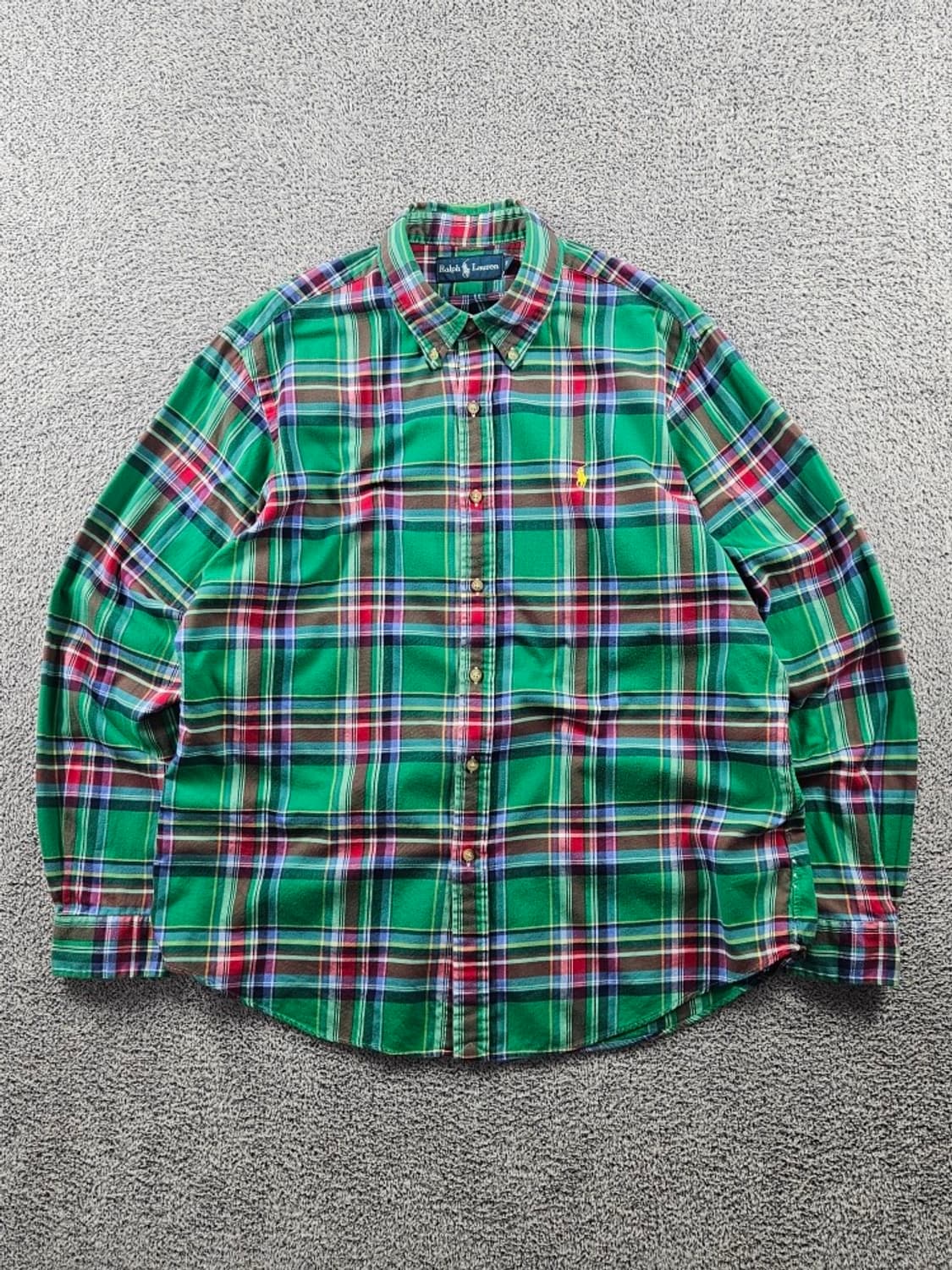 폴로랄프로렌 멀티 타탄 체크 패턴 셔츠 ( XL ) / 10986 상품이미지1