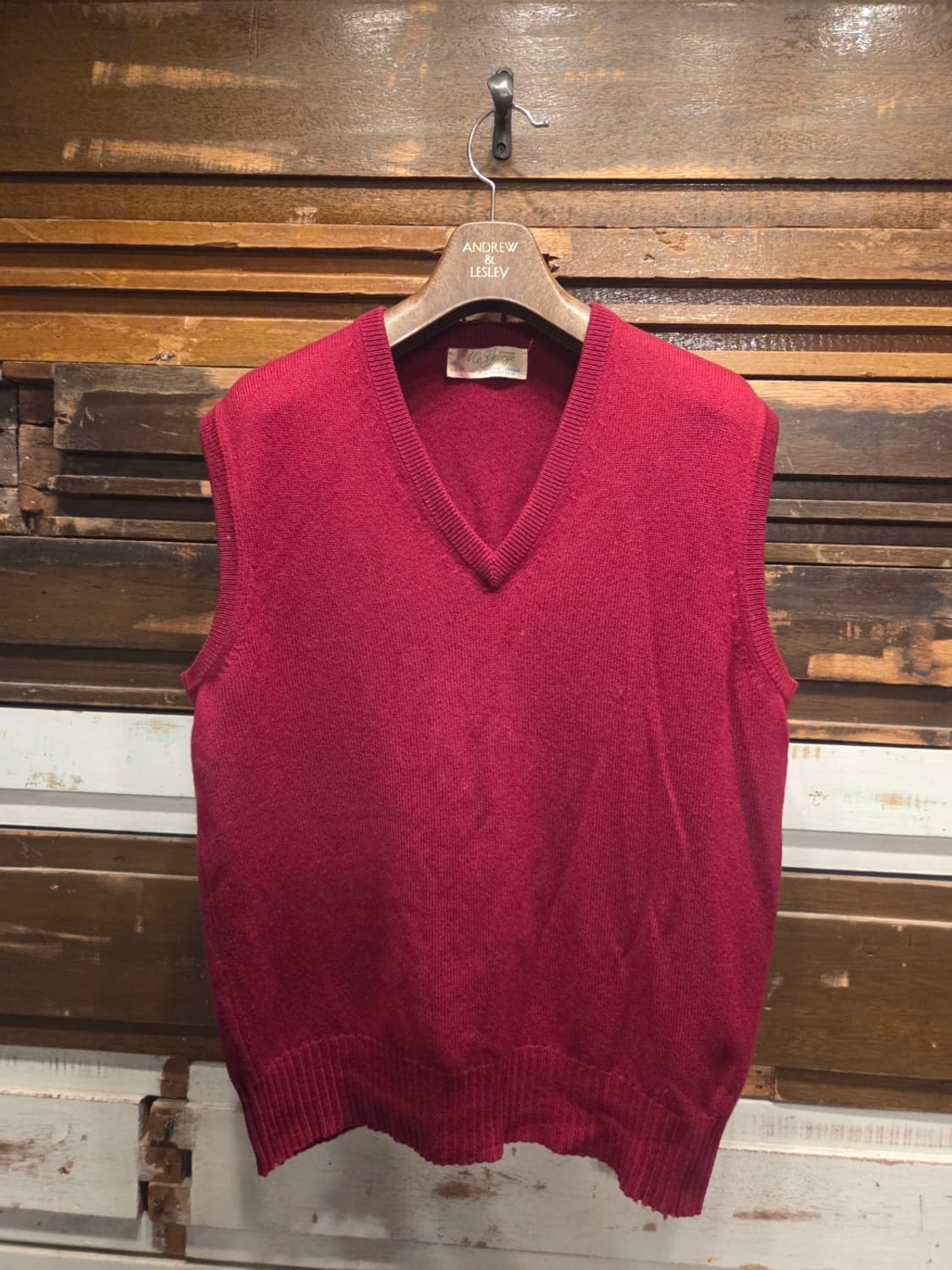 맥 조지 캐시미어니트 베스트 상품이미지1