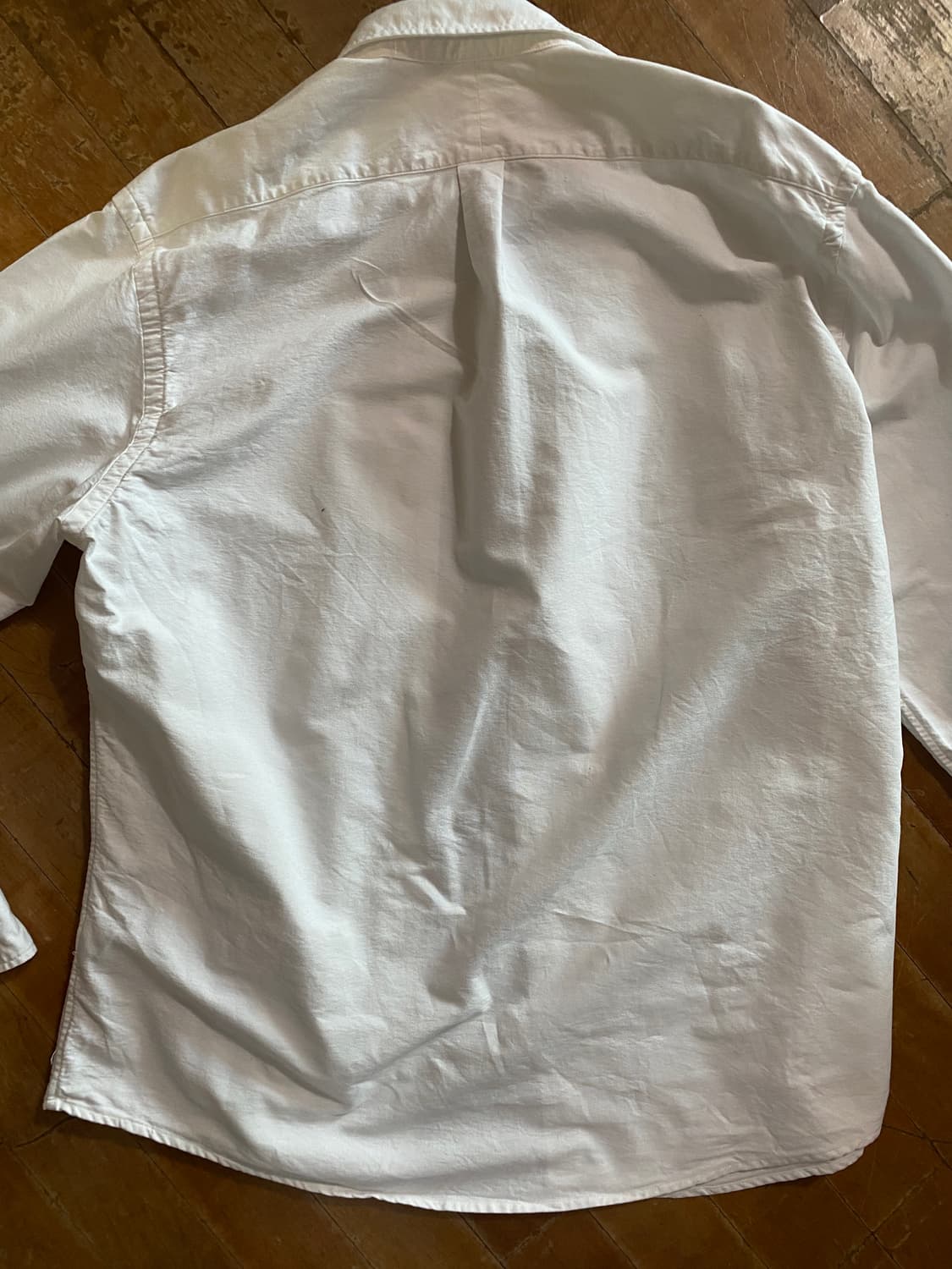 폴로 랄프로렌 옥스포드 흰색 셔츠 XXL (110) 상품이미지6