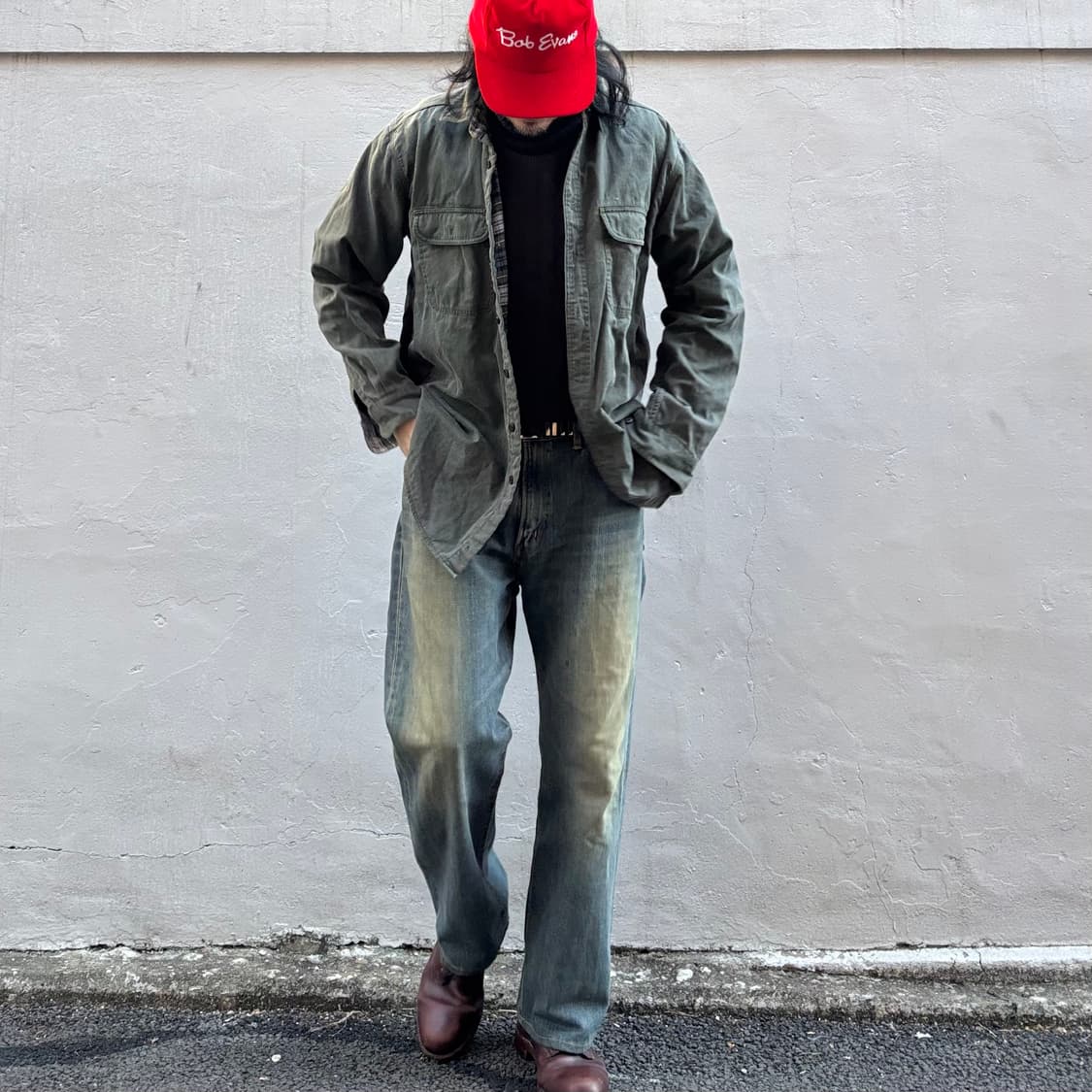 엘엘빈 플란넬 라인드 캔버스 셔츠 상품이미지8