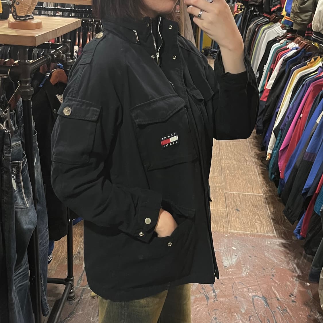 [HI] 타미힐피거 점퍼 블랙 상품이미지3