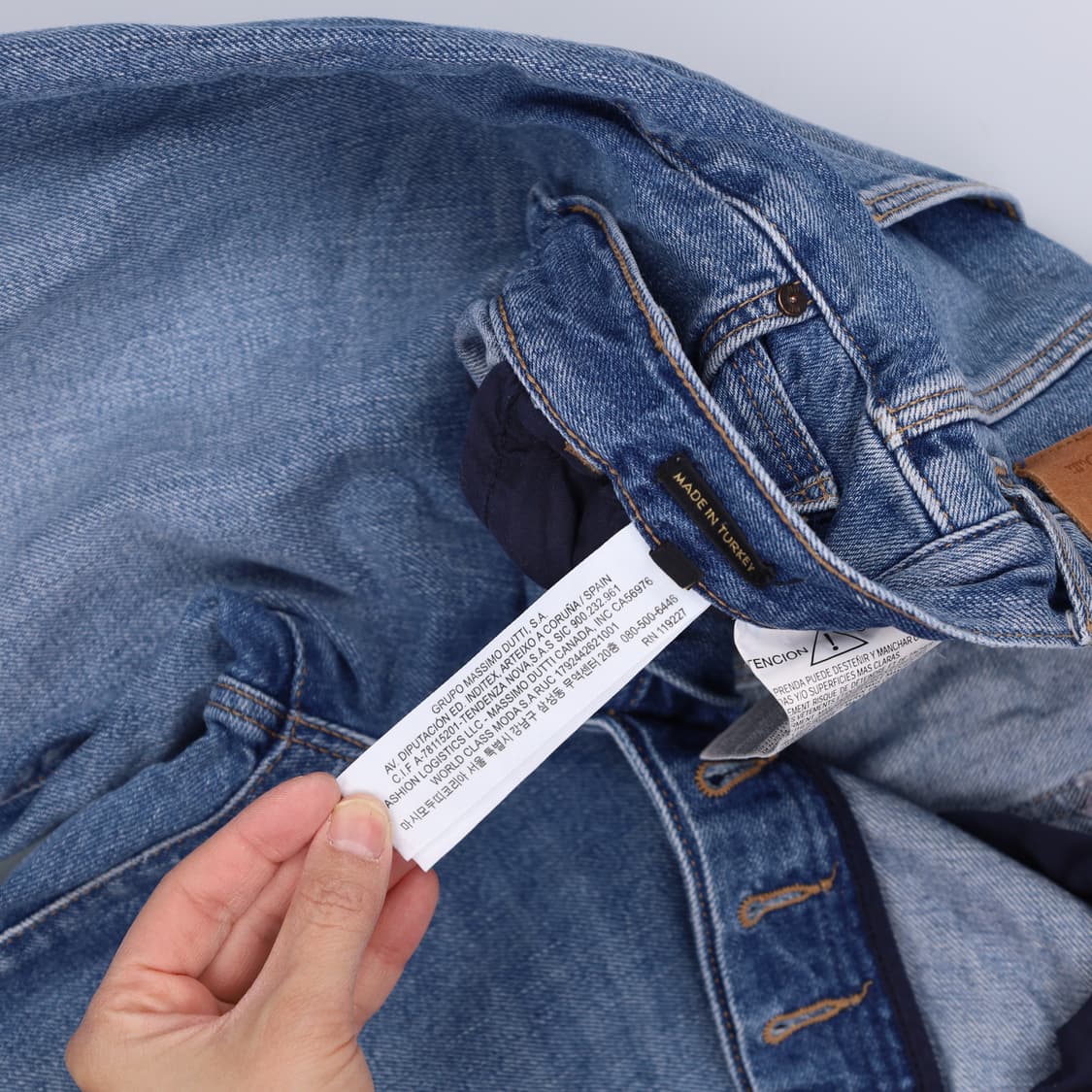 40 마시모두띠 와이드 데님팬츠 0324H1 상품이미지7