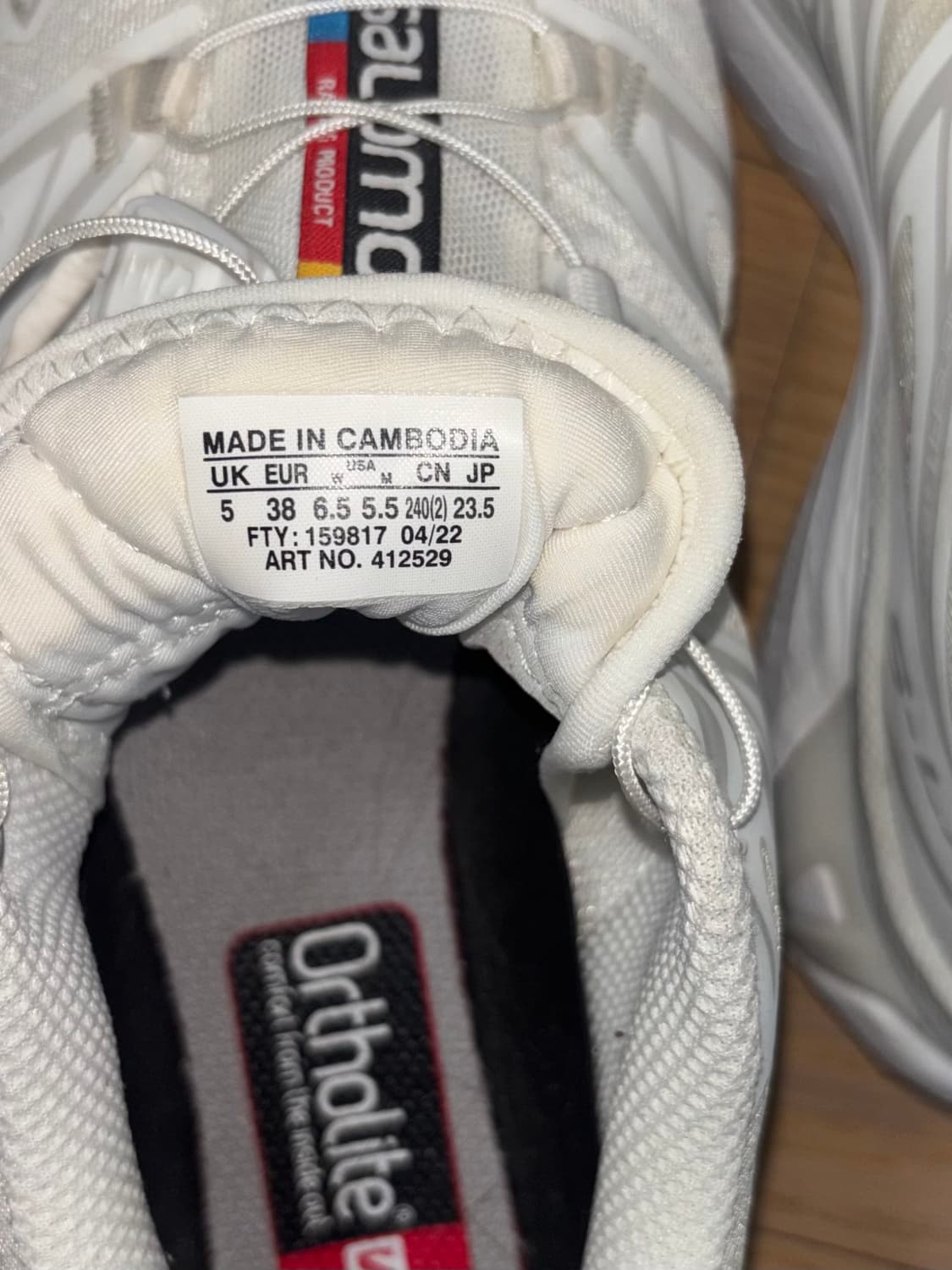 살로몬 xt-6 adv white 235 상품이미지3