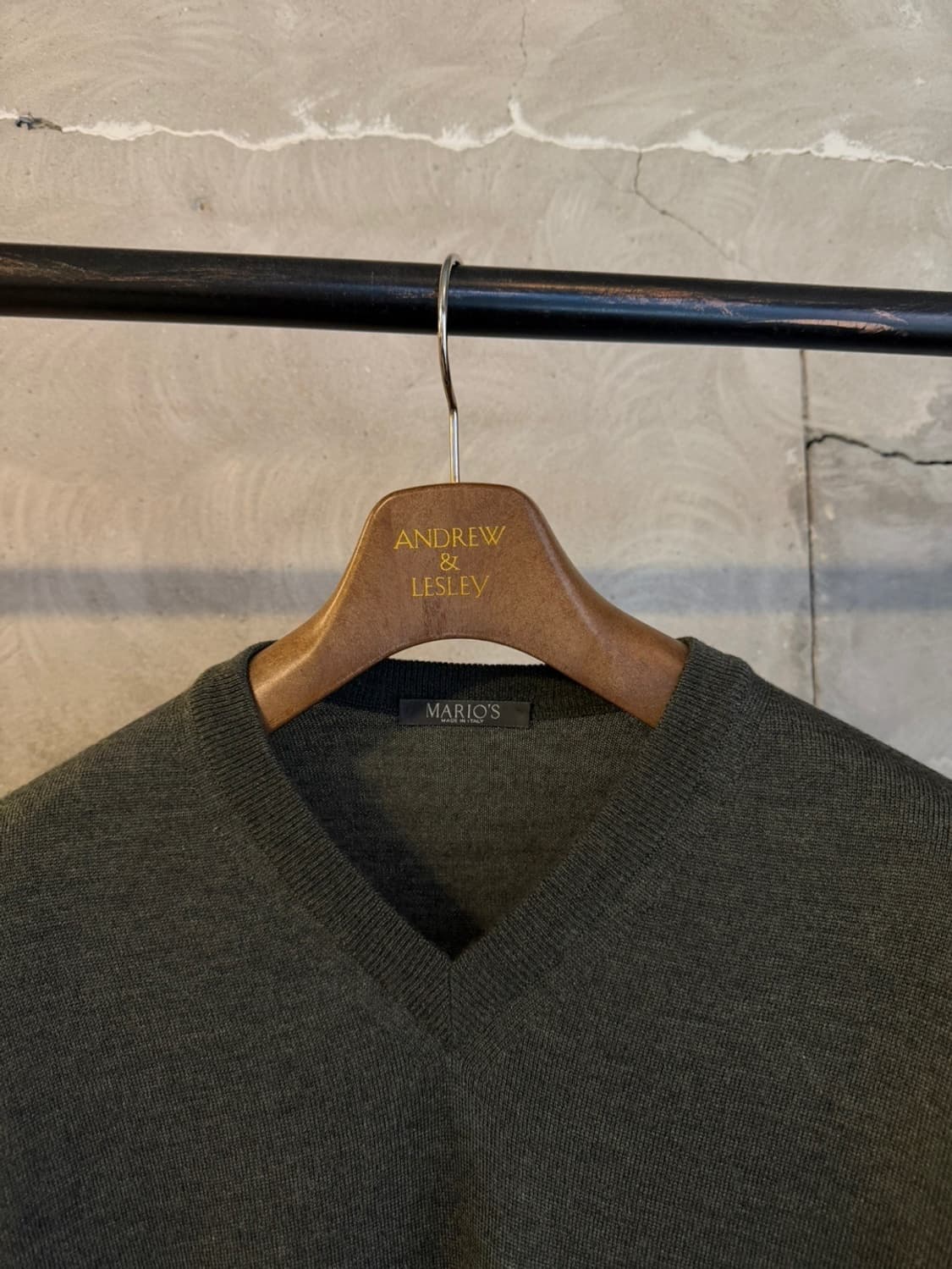 MARIO 메리노울 니트 100 상품이미지3