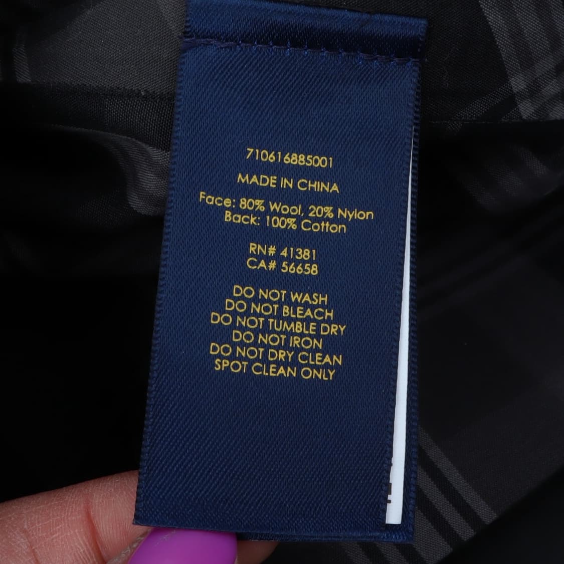 폴로 랄프로렌 헤링본 울 크루저 자켓 상품이미지9