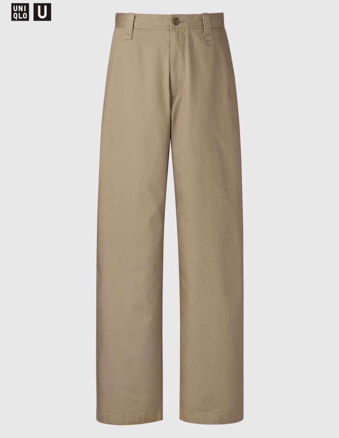 유니클로 와이드핏 치노팬츠 상품이미지1