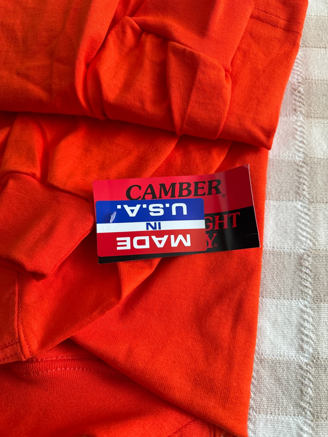 <새상품/made in🇺🇸> Camber 캠버 맥스 웨이트 모크넥 티 상품이미지3