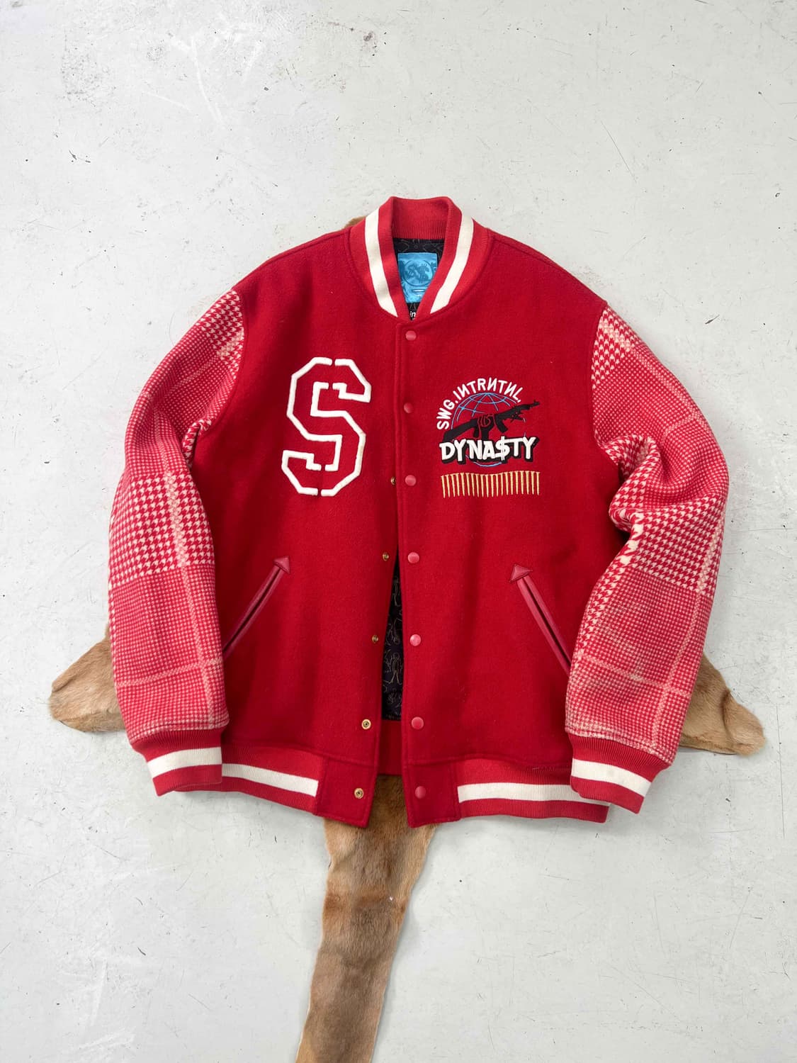 AW07 스와거 다이네스티 바시티 자켓  상품이미지1