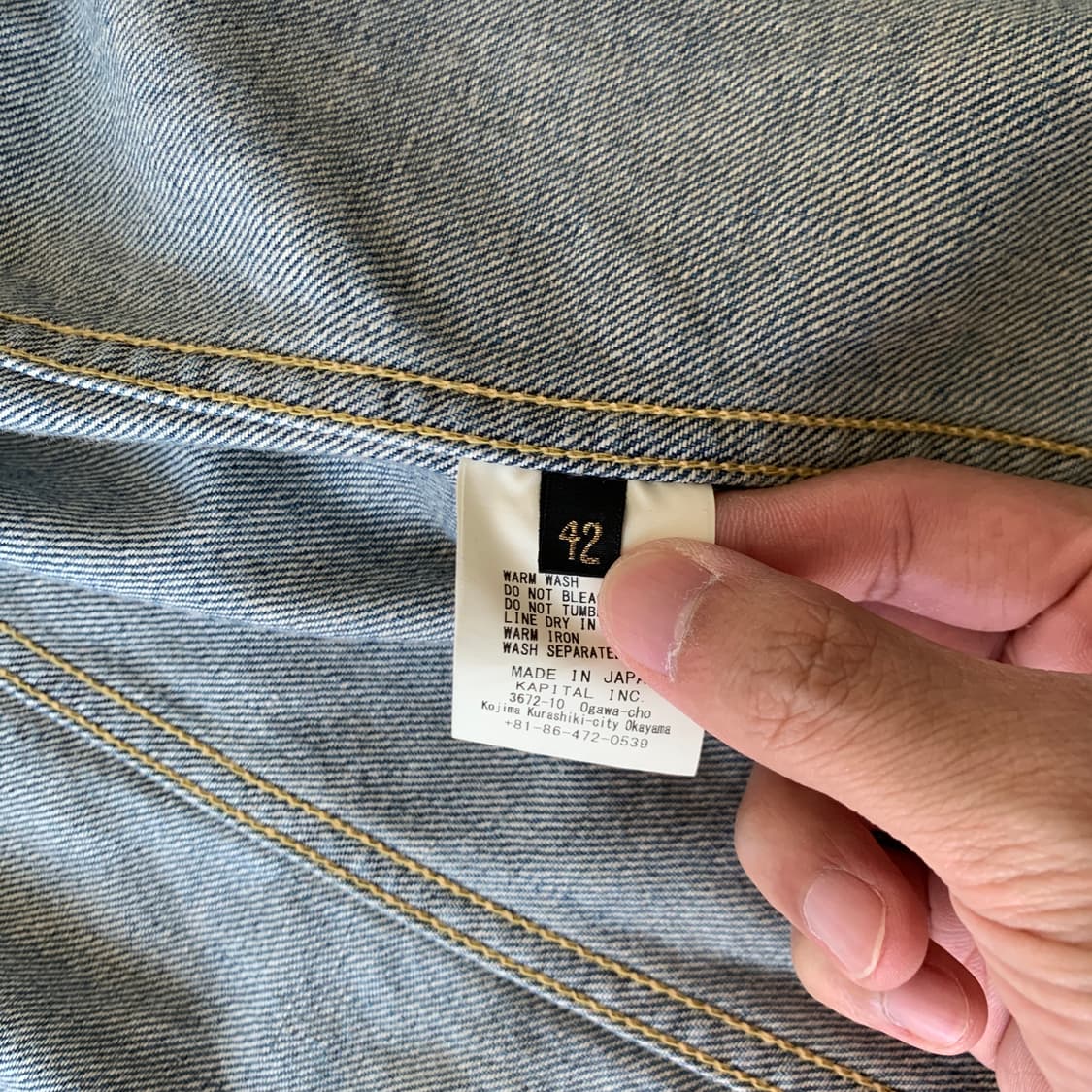 11.5 oz 웨스터너 데님자켓 상품이미지9