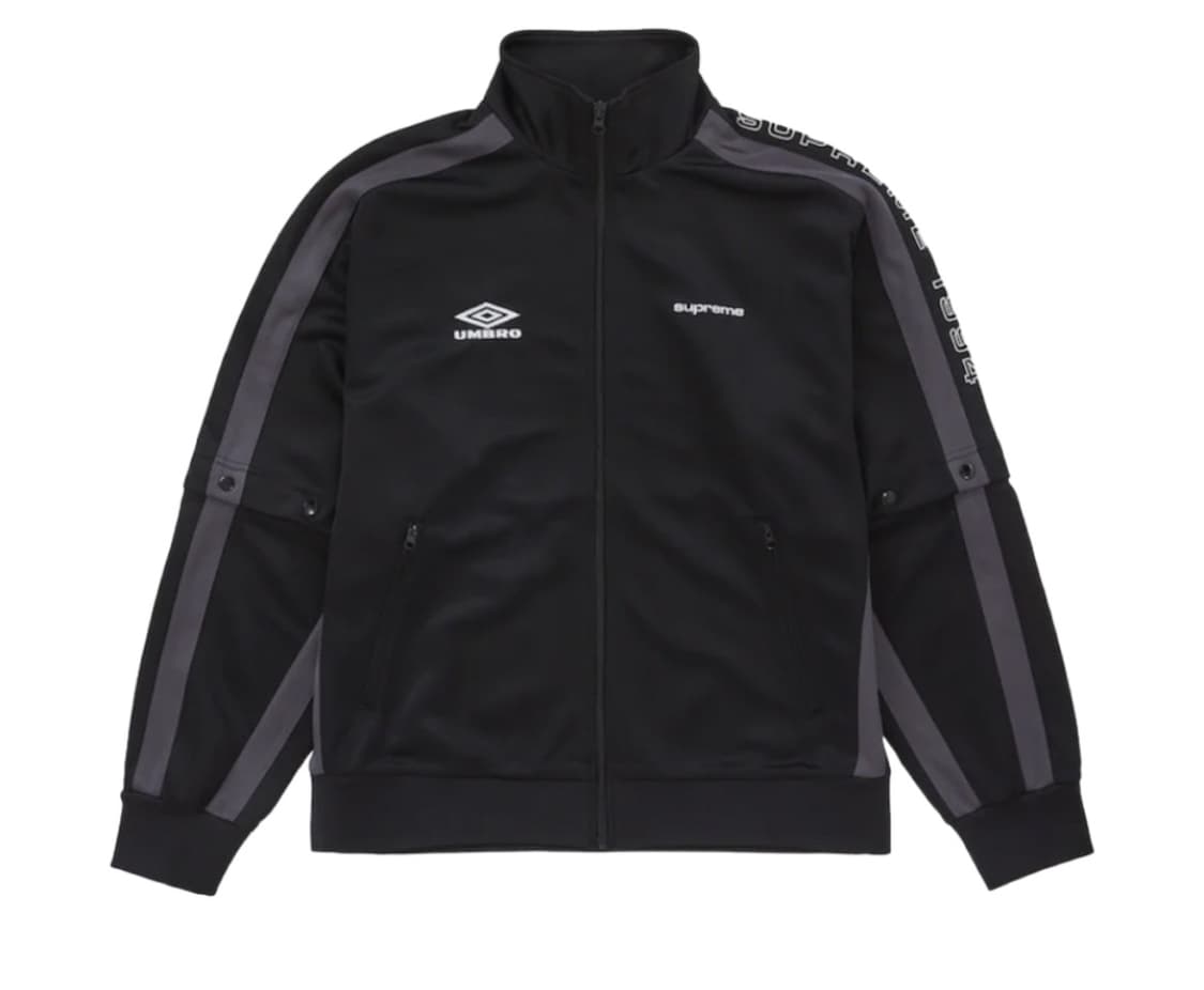 당일배송) L 슈프림 엄브로 스냅 슬리브 자켓 블랙 - 23SS 상품이미지1