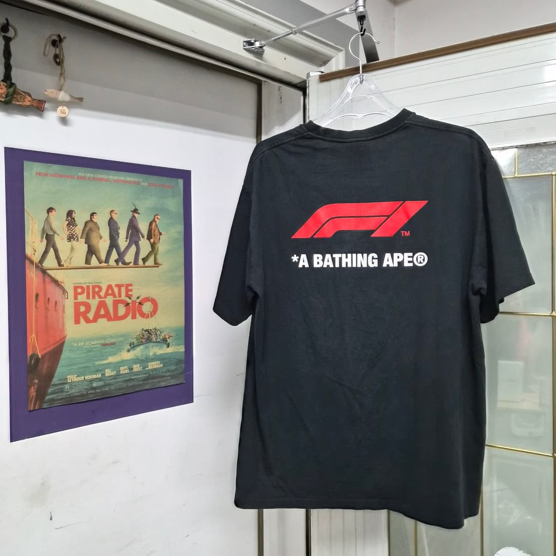 19FW Bape X F1 Formula 반팔티 상품이미지2