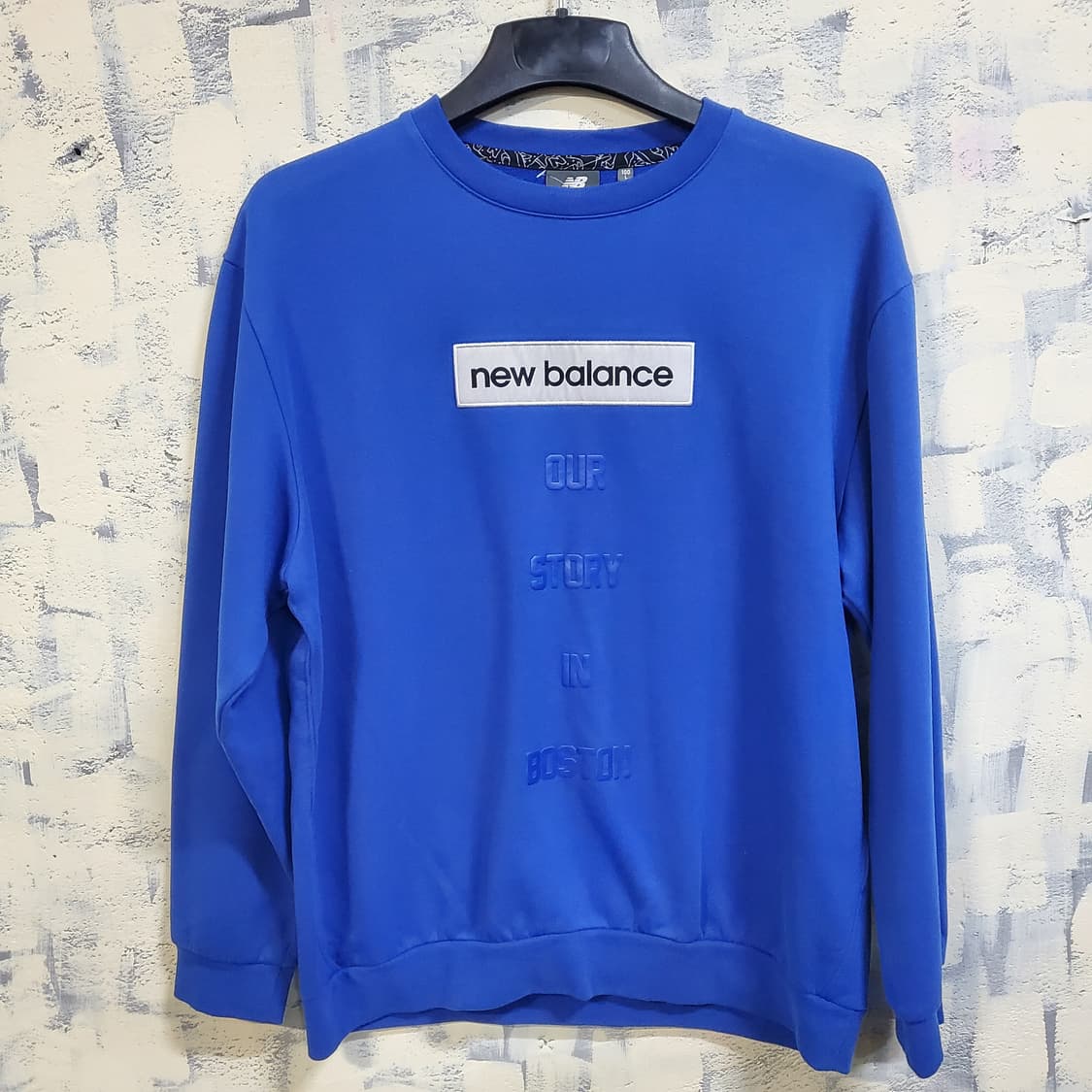 뉴발란스 기모 맨투맨  상품이미지1