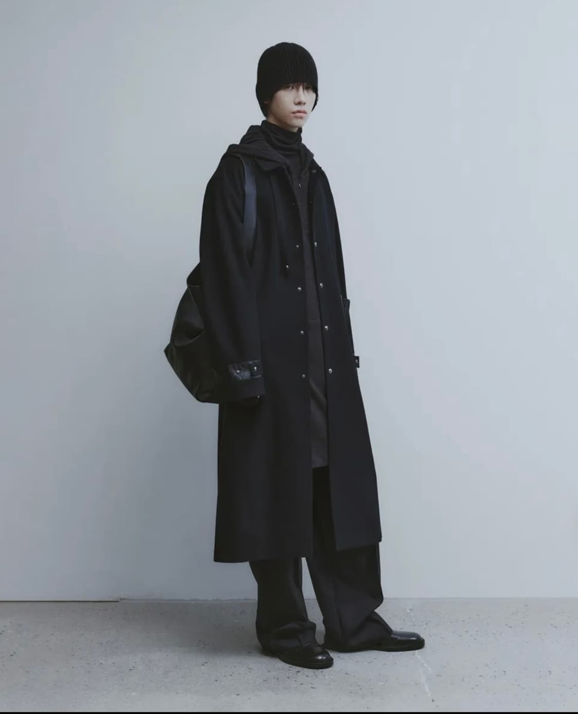 Youth - Snap Single Coat - Black M 상품이미지2