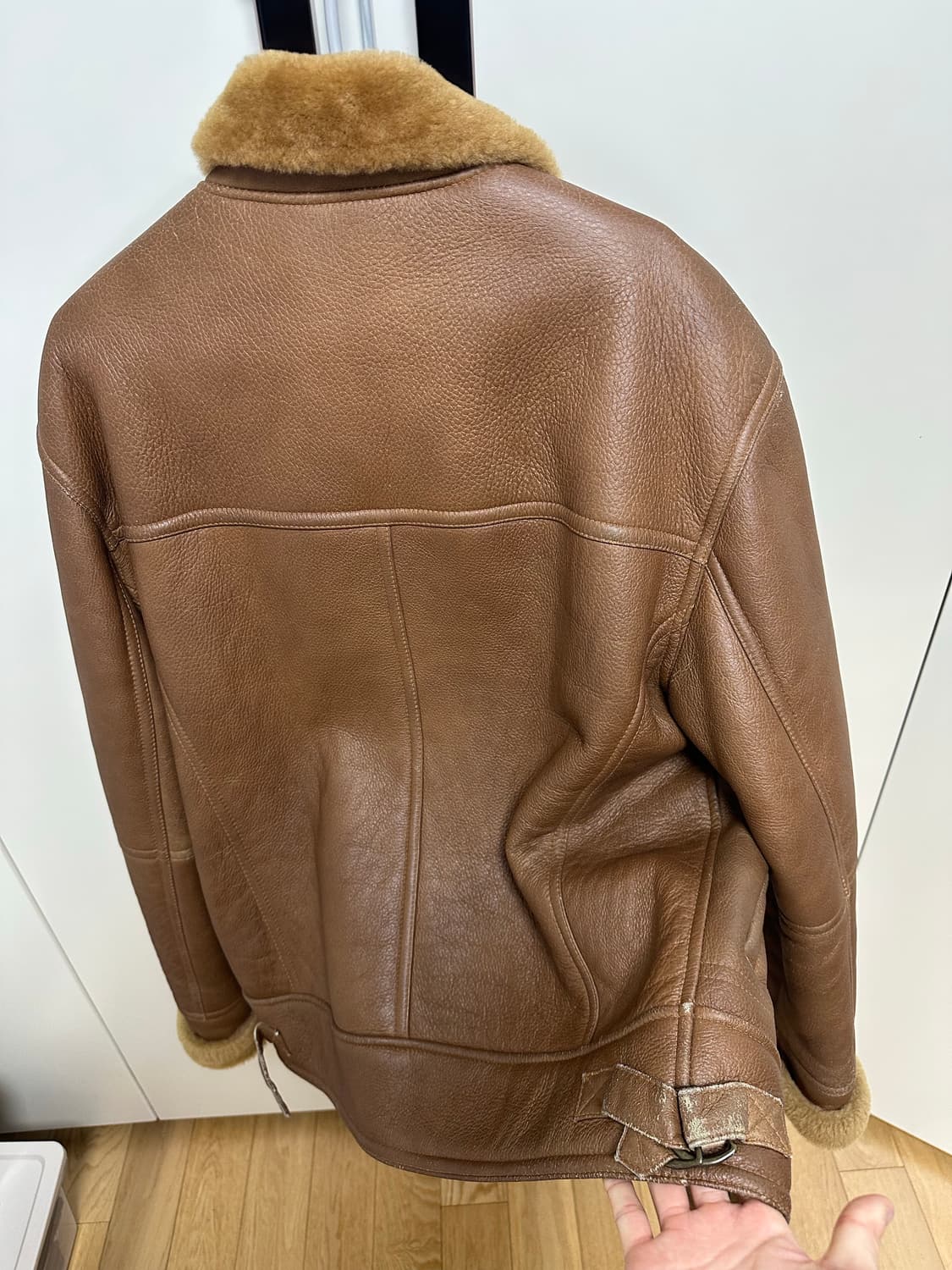 빈티지 그리핀 무스탕 자켓 팝니다 (양가죽) 상품이미지6