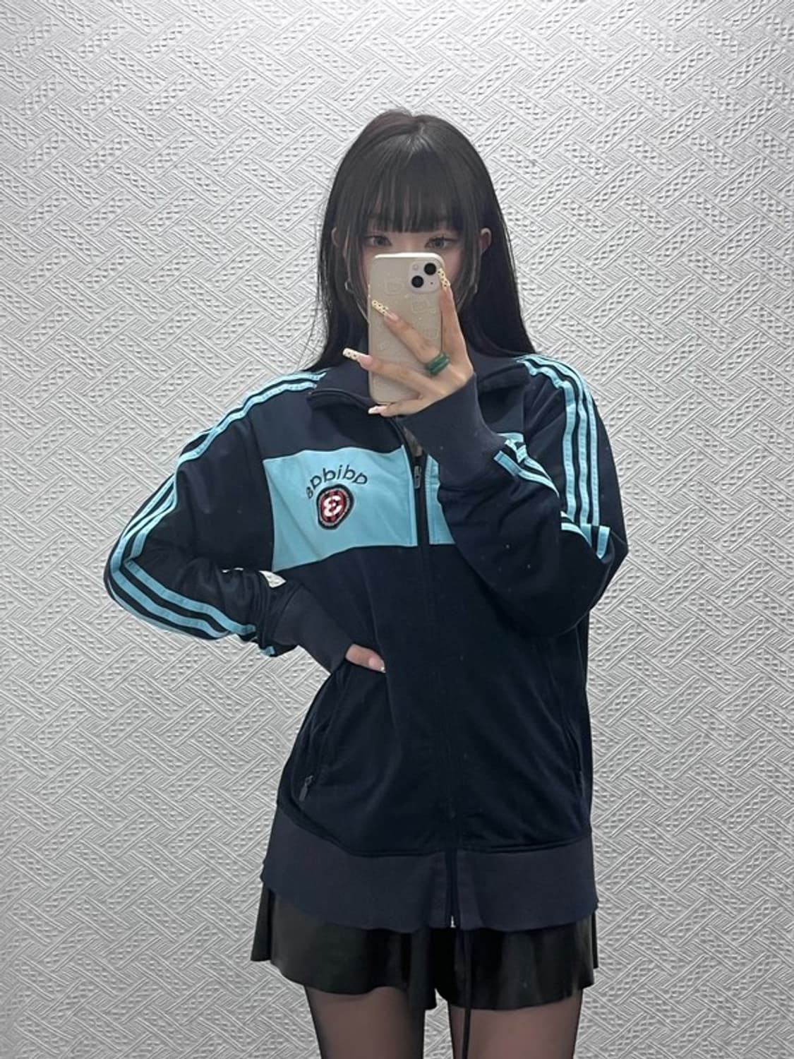 아디다스 올드스쿨 스펠아웃 빈티지 져지 집업 100 C09748 상품이미지2