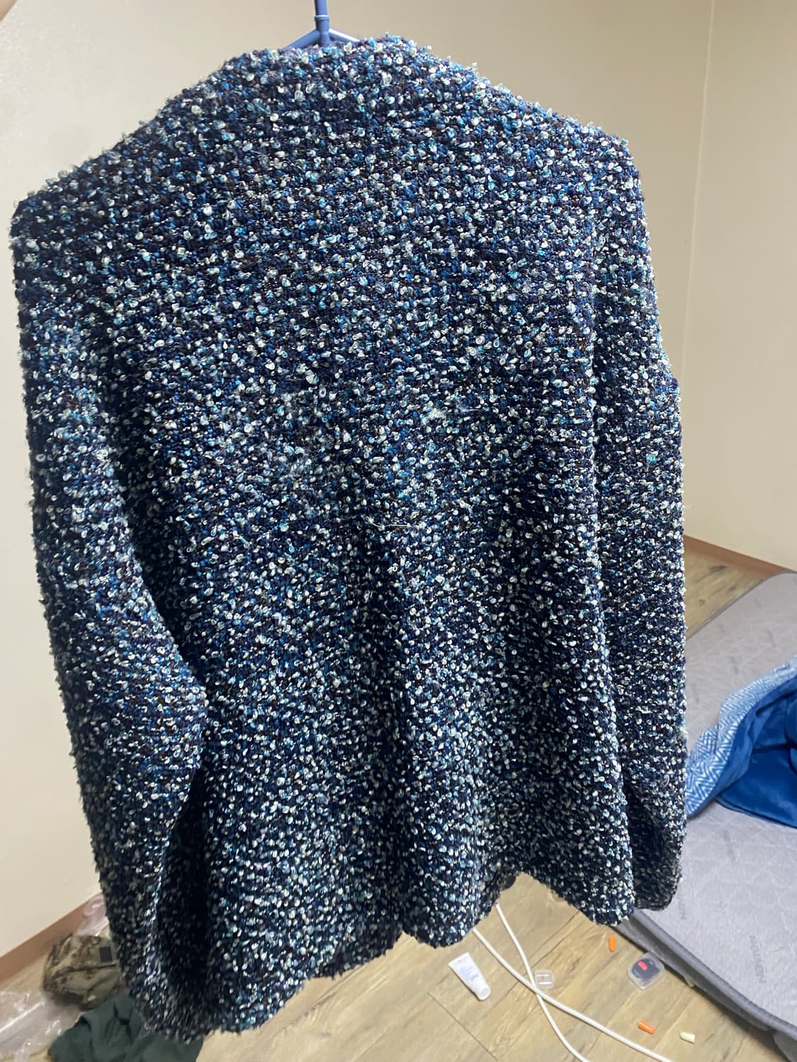 크러쉬어게인 트위드 가디건 L 상품이미지4