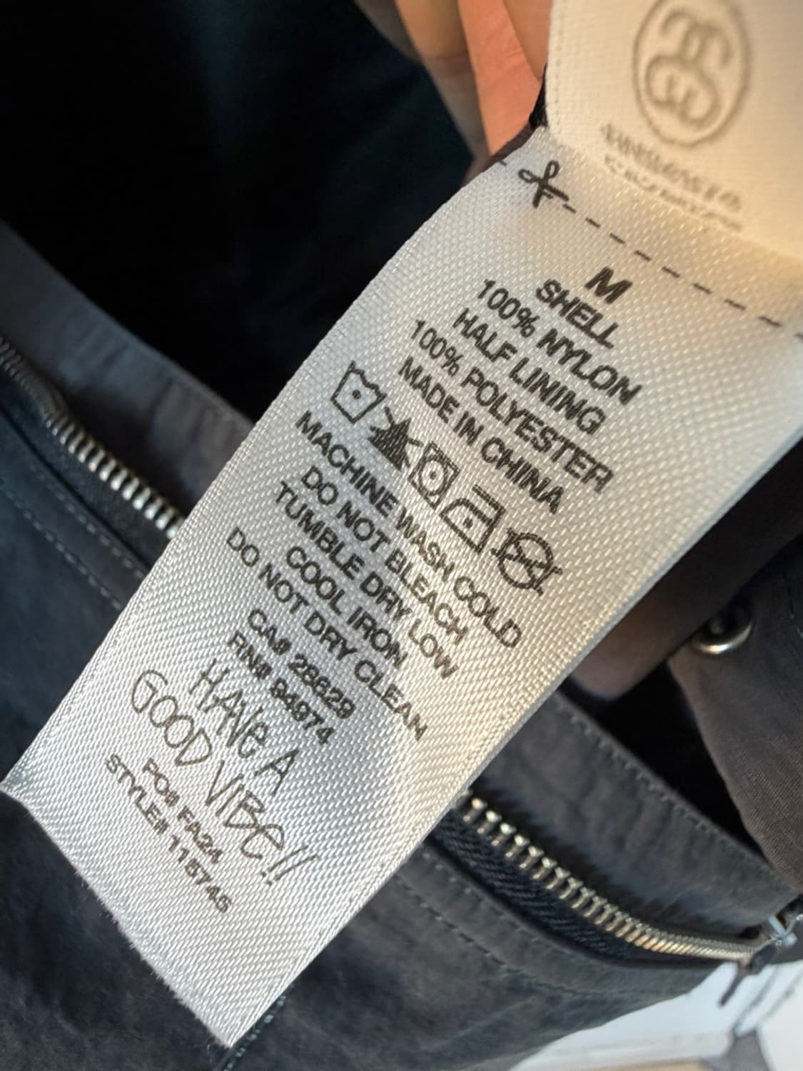 스투시 웨이브 다이 비치 쉘 자켓  상품이미지8