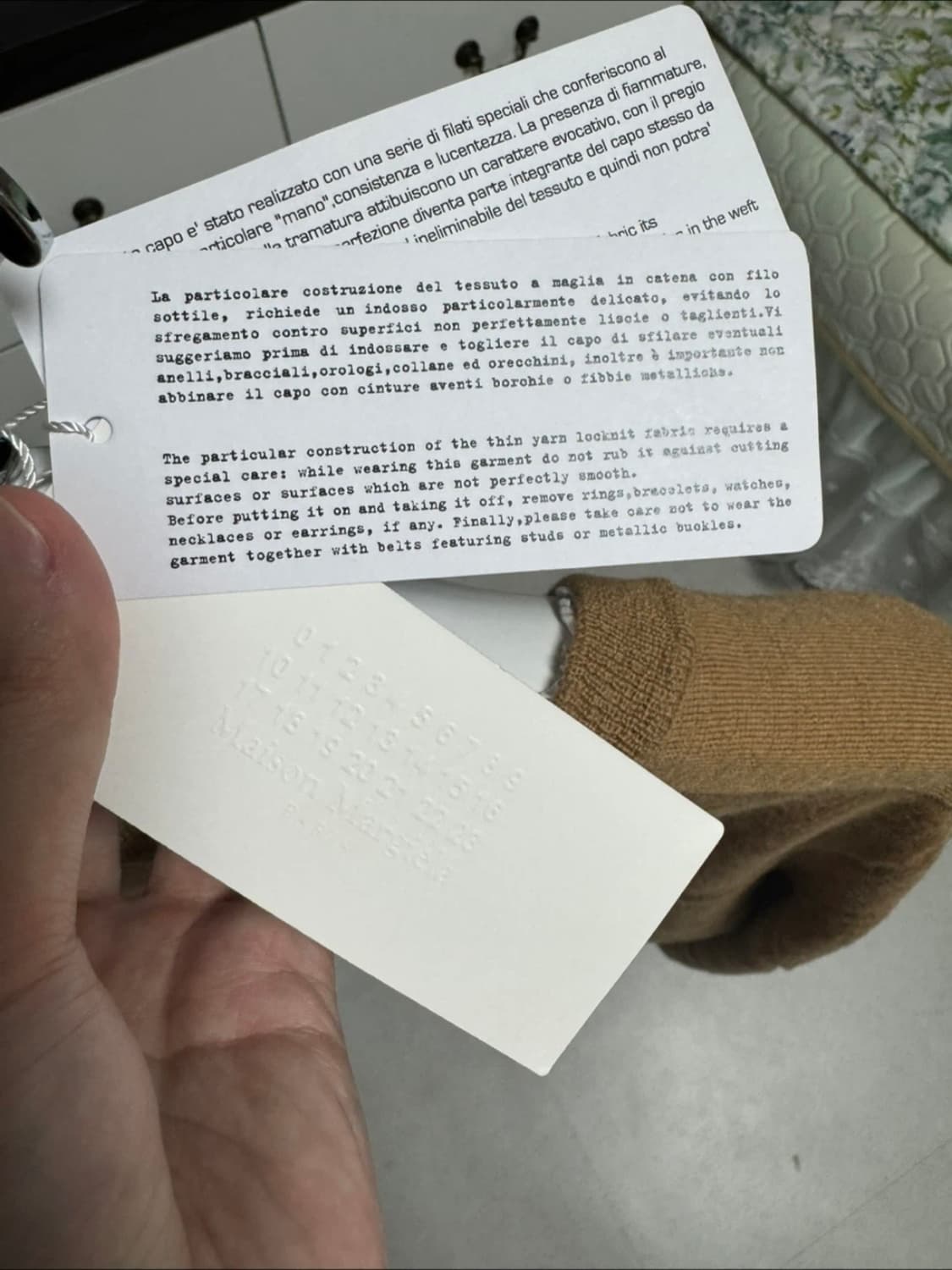 메종마르지엘라 디스트레스드 스웨터 상품이미지7