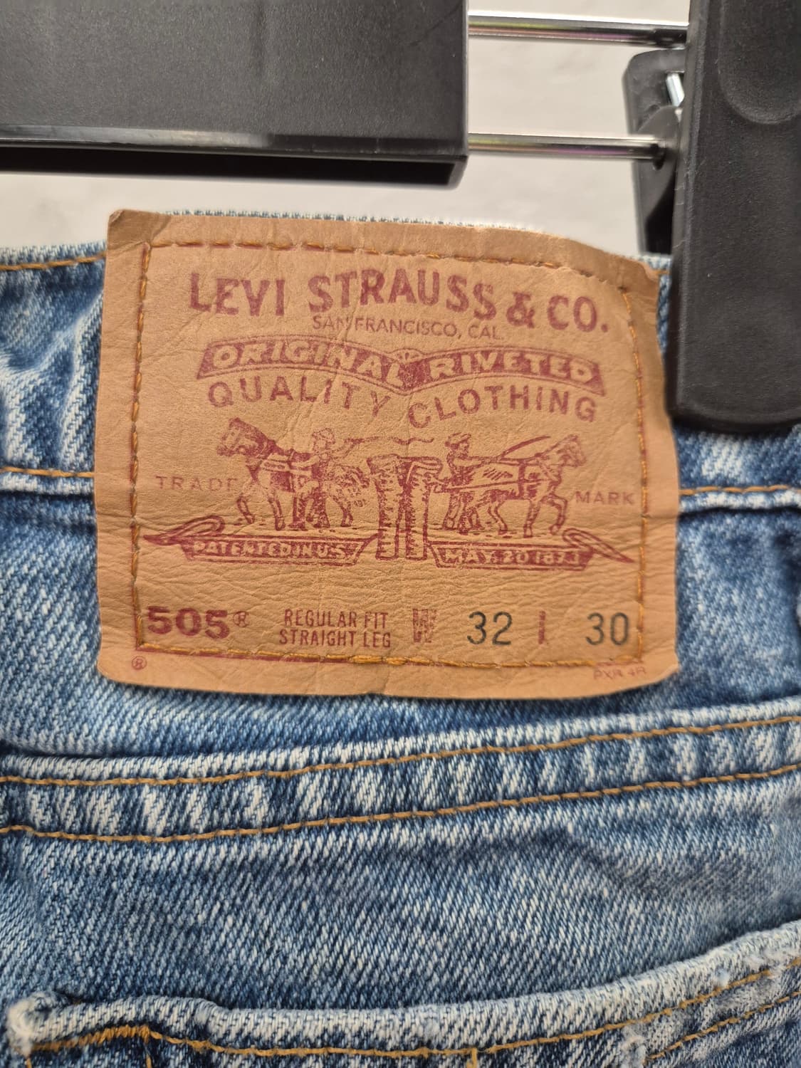리바이스 505 청바지 W32 L30 상품이미지4