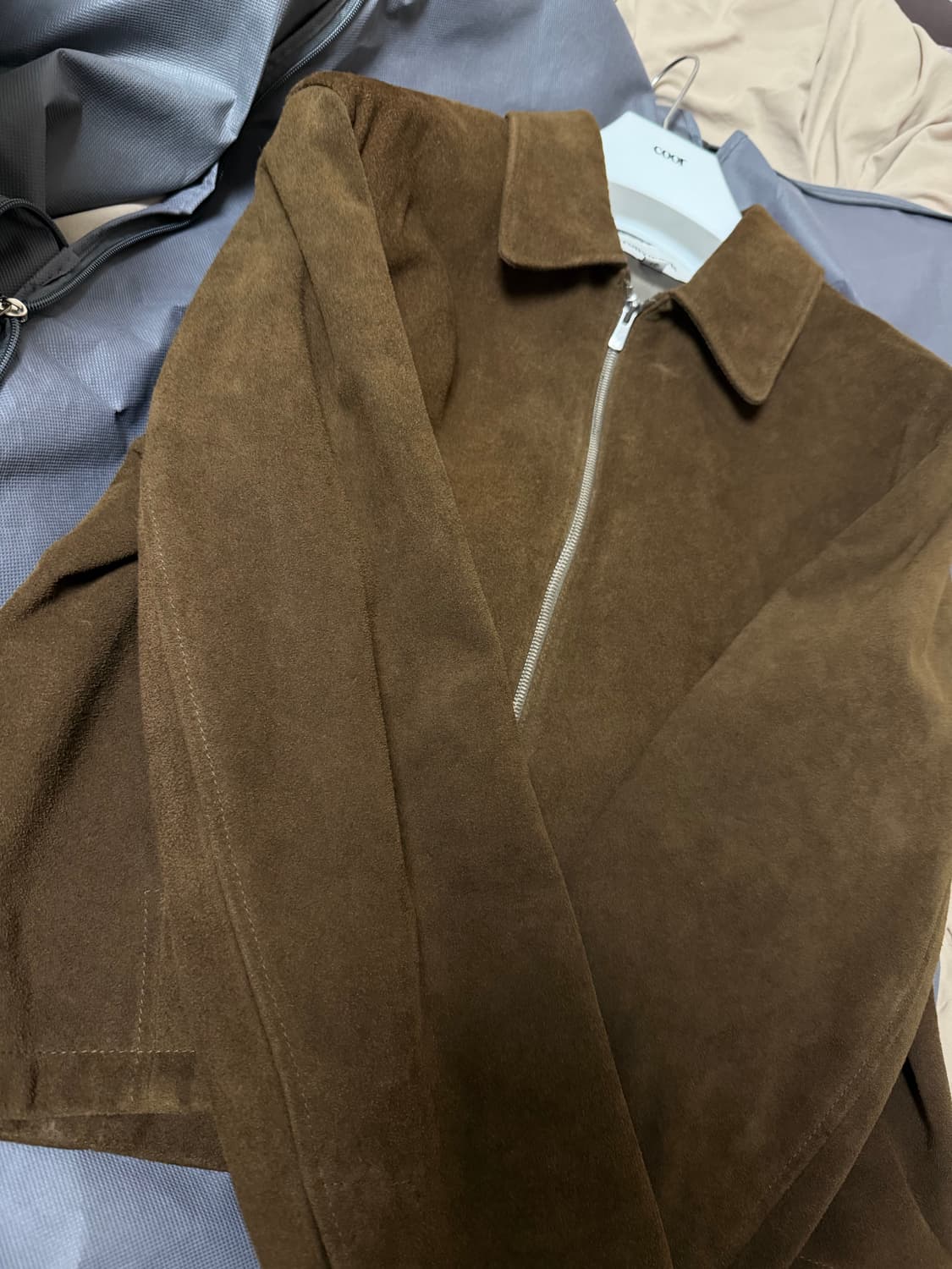 토니웩 스웨이드 자켓 판매합니다 상품이미지2