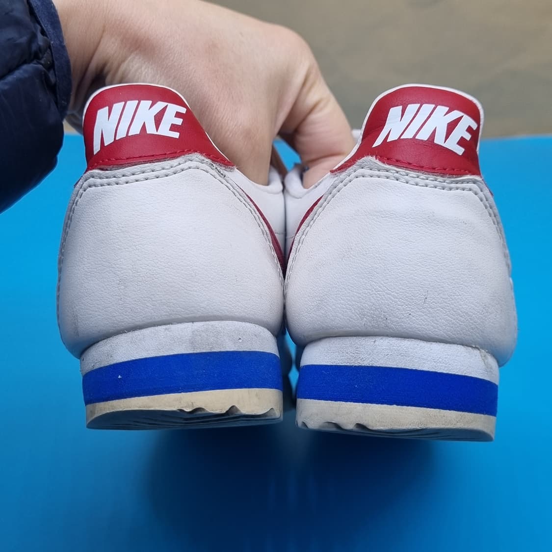 나이키 코르테즈 흰빨파 여성운동화230  상품이미지4