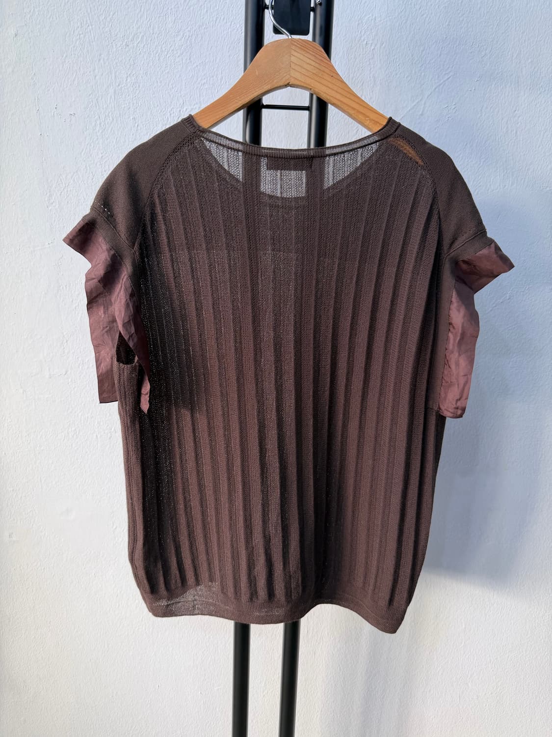 정품) TIME 타임 한섬 브라운 니트 90 F 상품이미지4