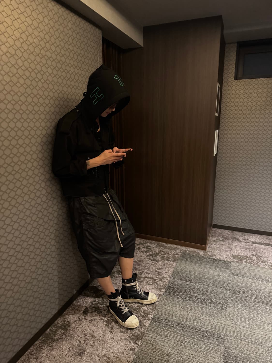 릭오웬스 코티드 멤피스 쇼츠 상품이미지3