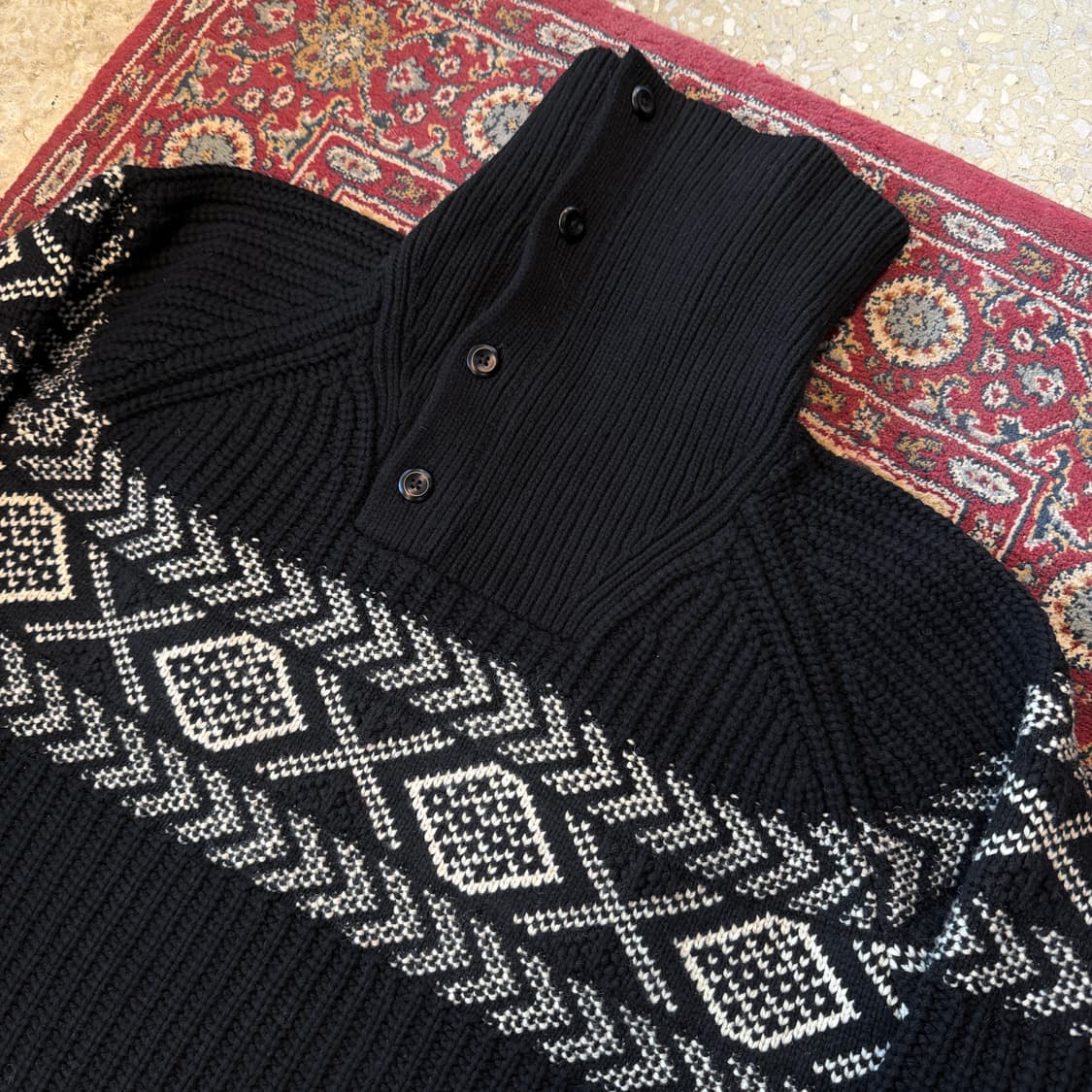 바나나 리퍼블릭 페어 아일 하이넥 니트 [ 105-110 ] 상품이미지2