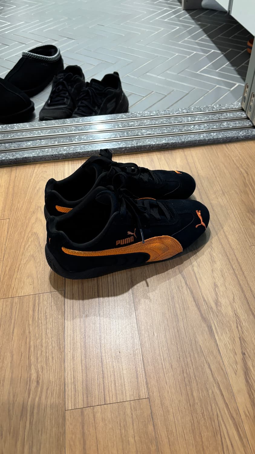 푸마 스피드캣 블랙 오렌지 240mm 상품이미지3