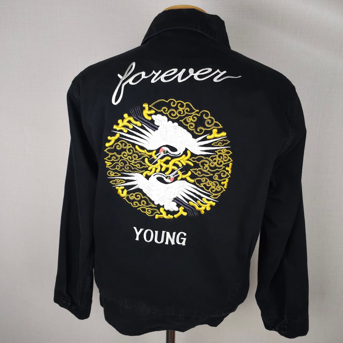 스웰맙 자수 워크자켓 남자95사이즈  상품이미지6