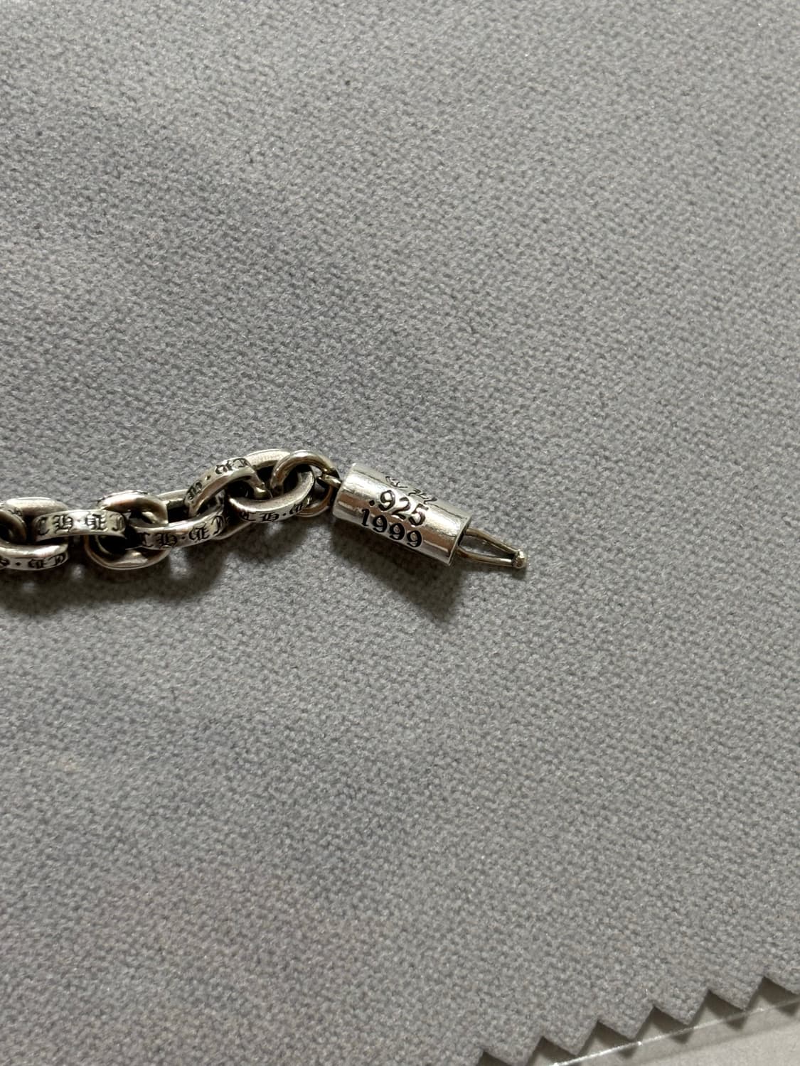 크롬하츠 페이퍼체인 7인치 원본+린칸 인보이스 상품이미지2