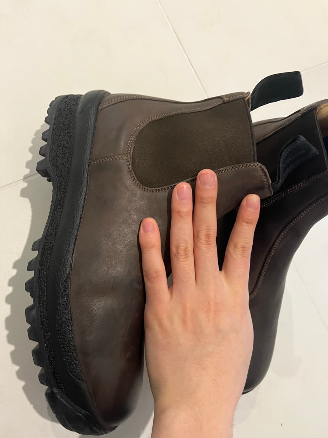 그라더스 첼시02 브라운 255사이즈 상품이미지4