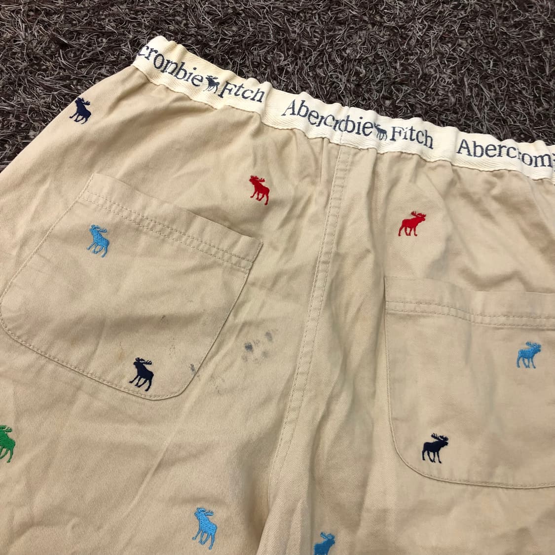 M 아베크롬비 로고 반바지 상품이미지5