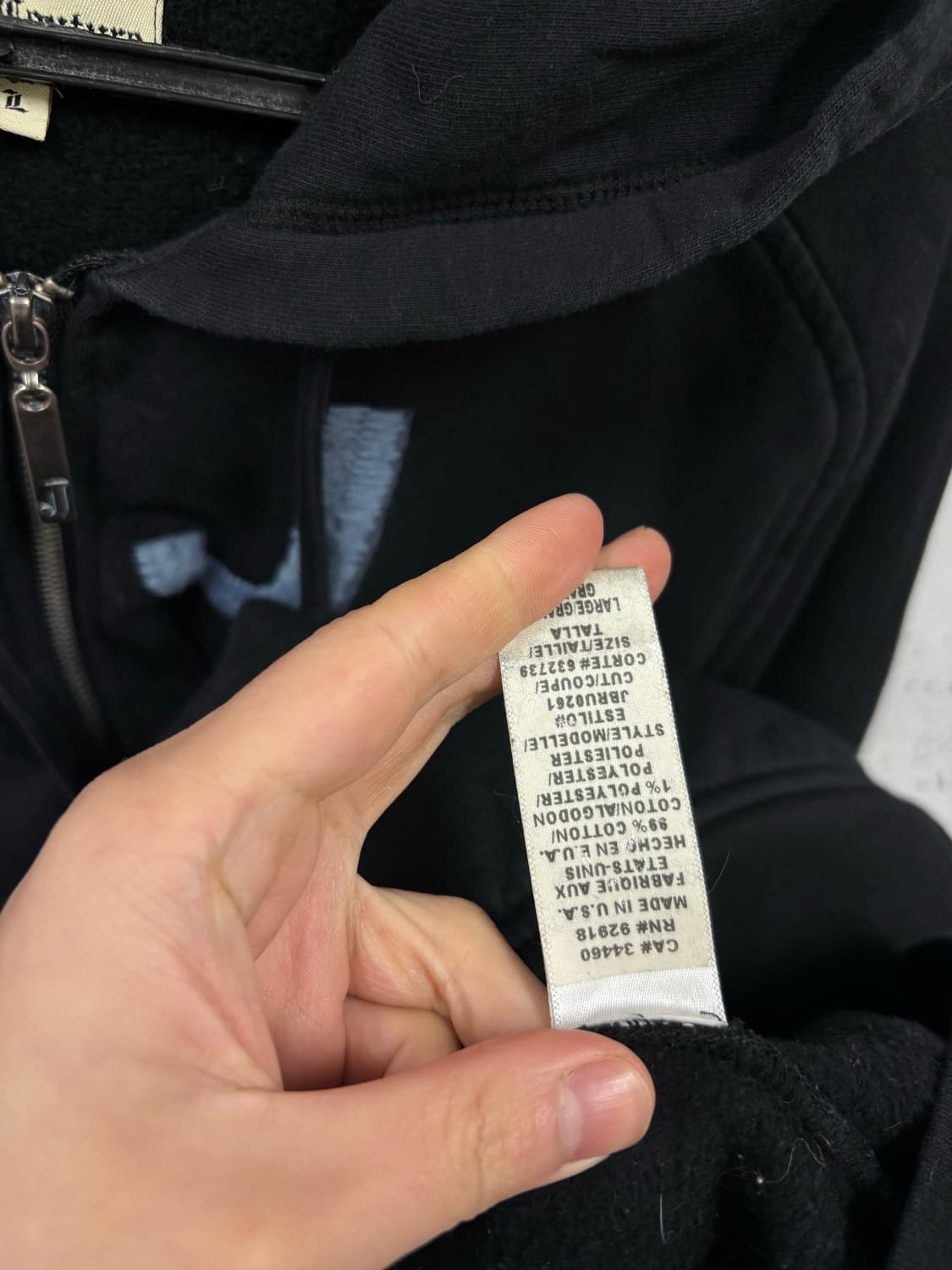 쥬시꾸뛰르 백로고 후드집업  상품이미지6