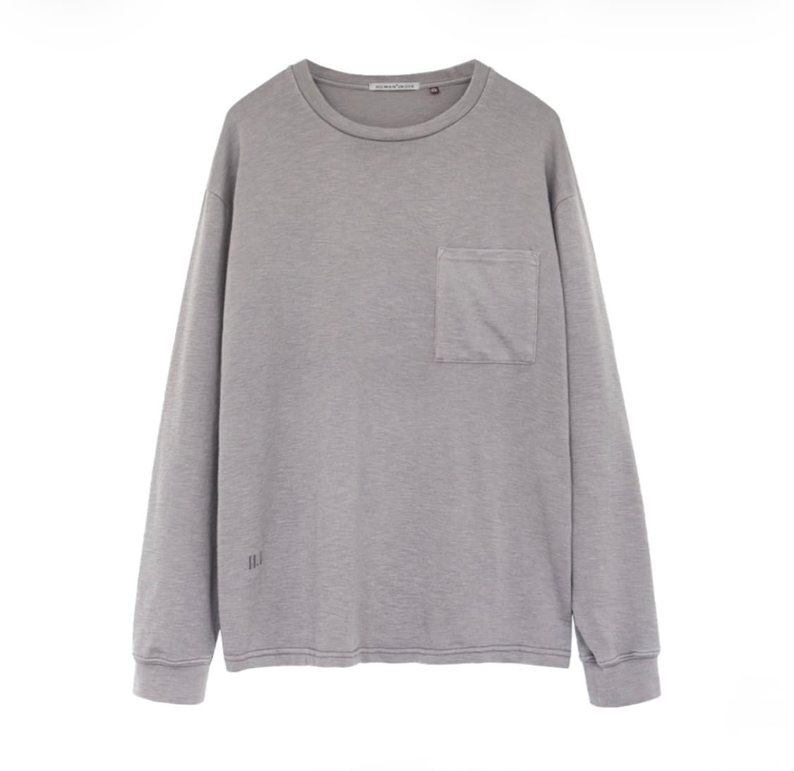 폴리테루 휴먼 포켓 롱슬리브 다이드 핑크 1사이즈 팝니다 상품이미지1