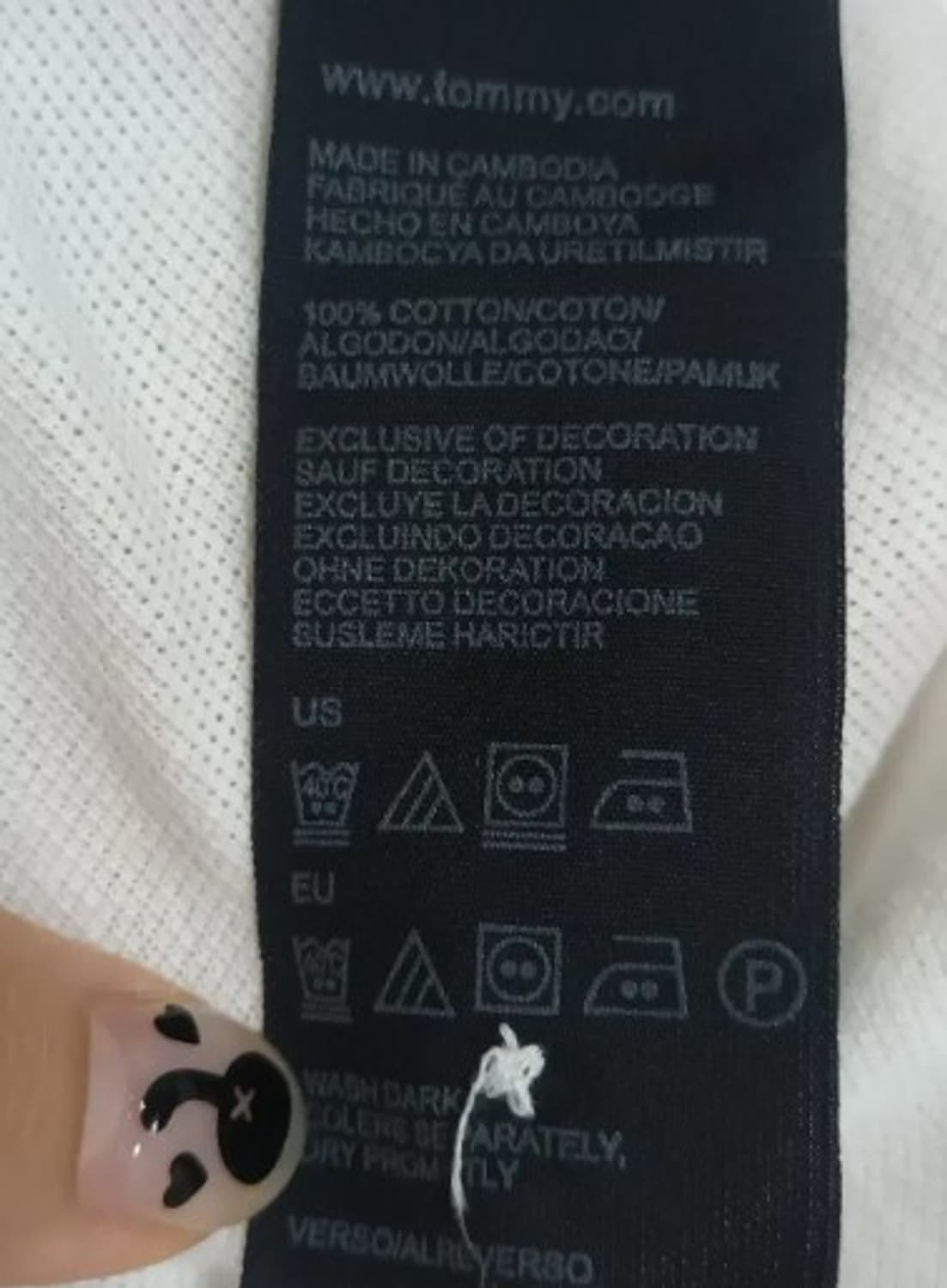 타미힐피거 남성 반팔PK티셔츠 L사이즈 상품이미지5