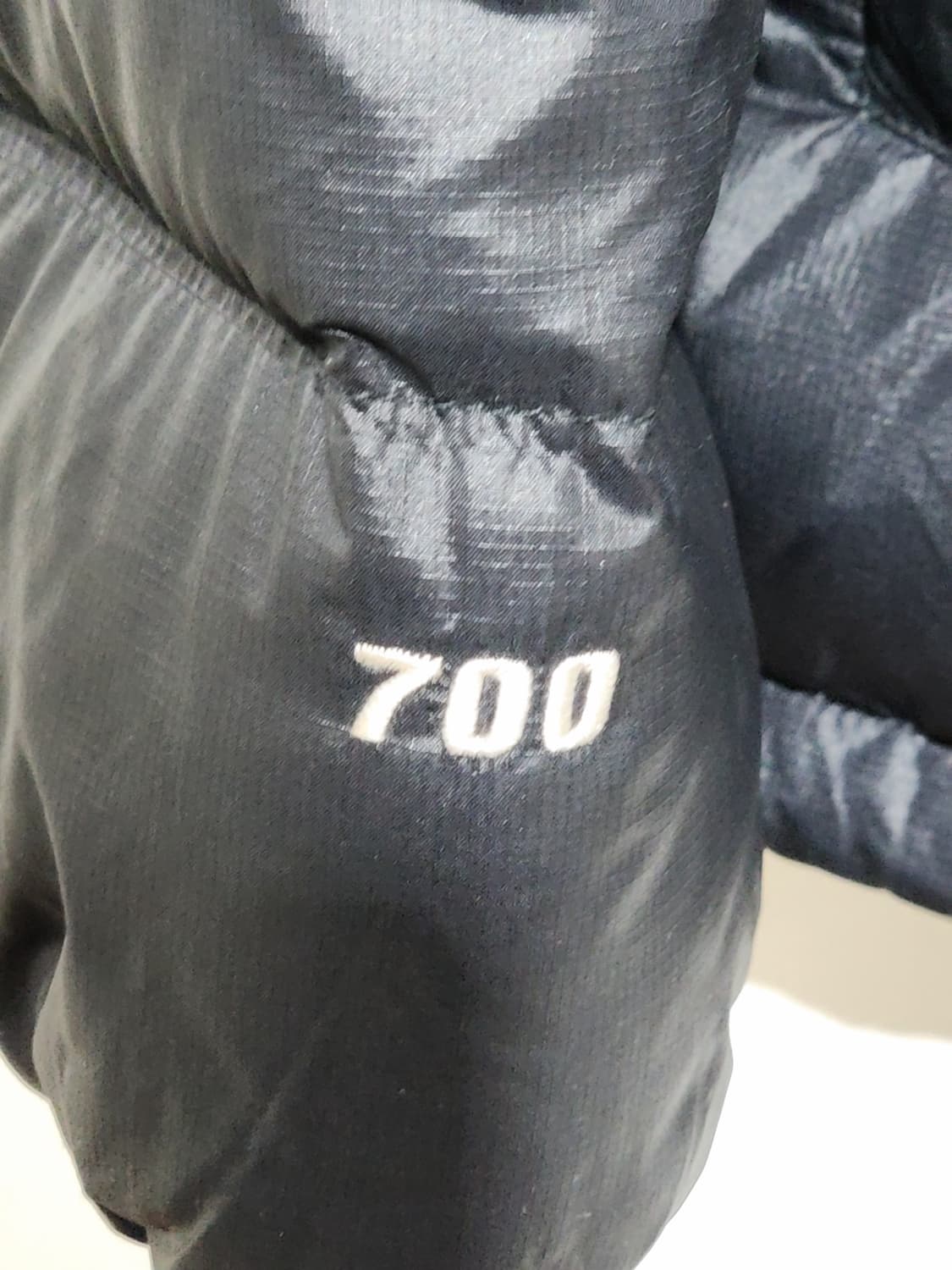 (100) 노스페이스 눕시패딩 점퍼 블랙 700 거위털 다운자켓  상품이미지5