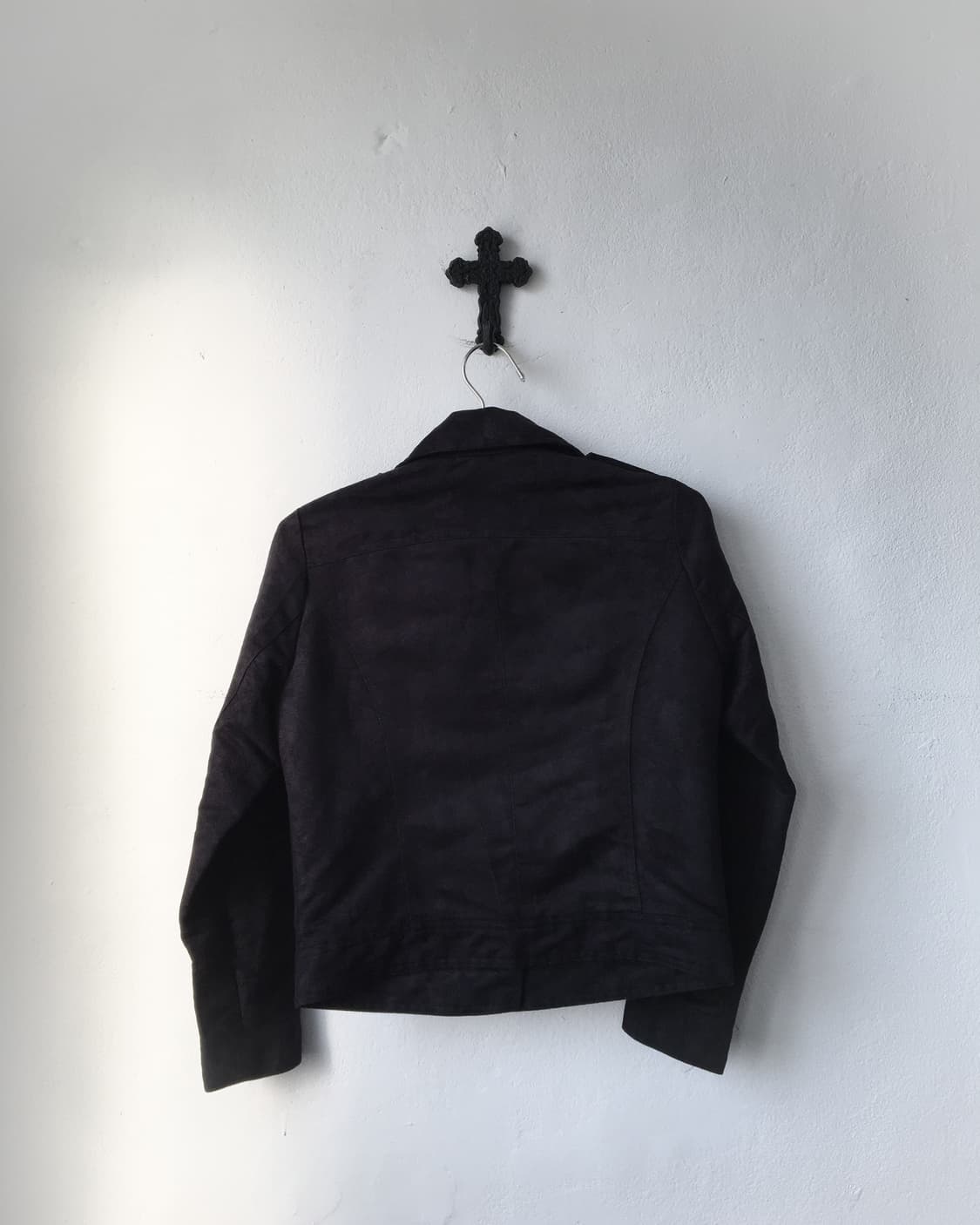 Fake suede rider jacket 상품이미지4