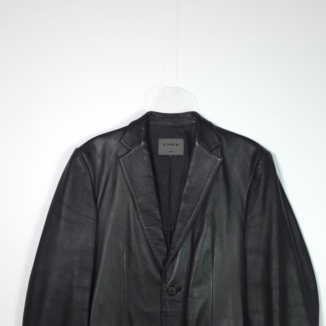 LYN.K BY JONGSOO 비즈니스 캐주얼 레더 재킷 M 상품이미지3