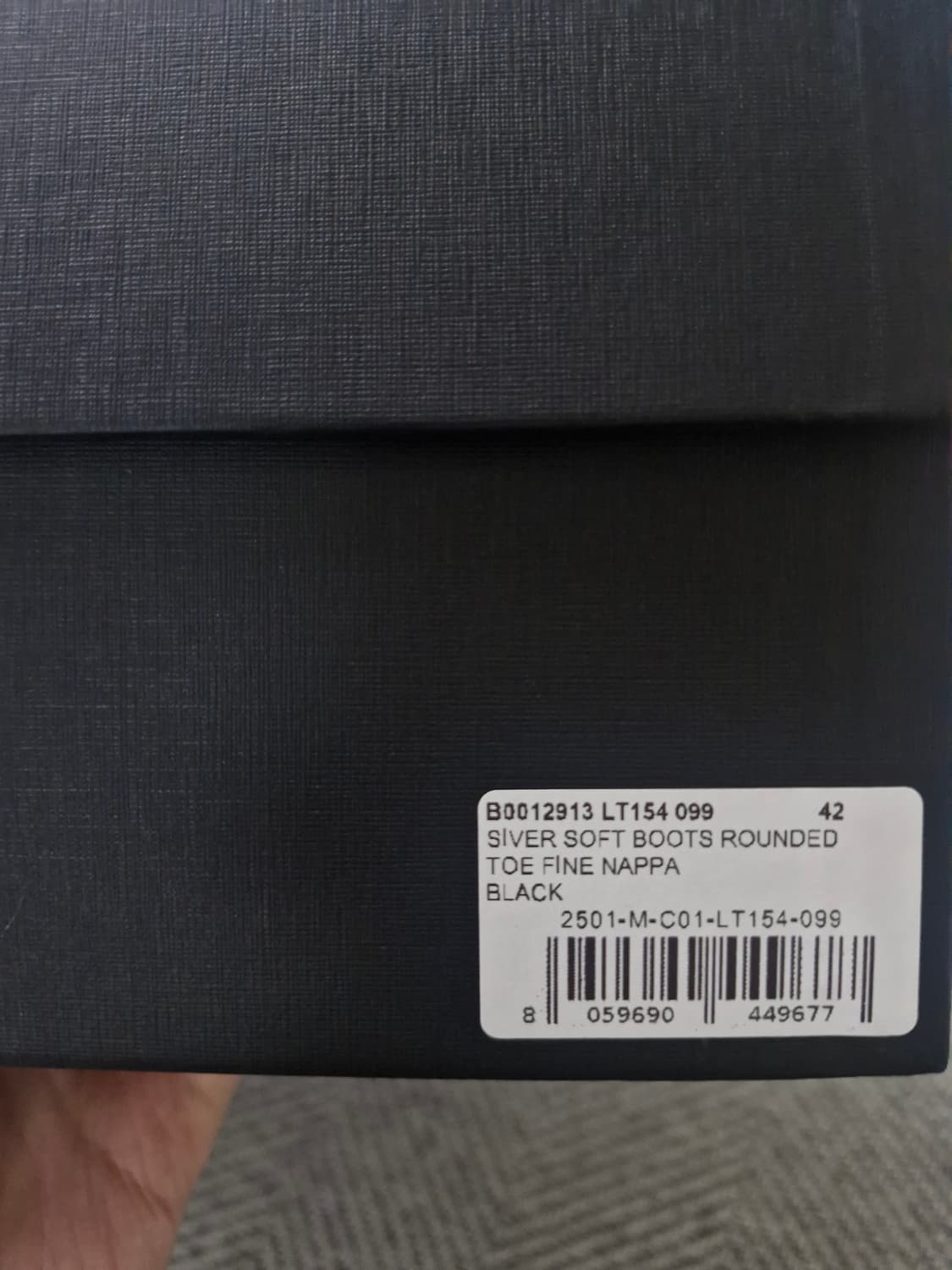 (미시착새상품) 앤드뮐미스터 레이스 하이탑 부츠 42사이즈 상품이미지5