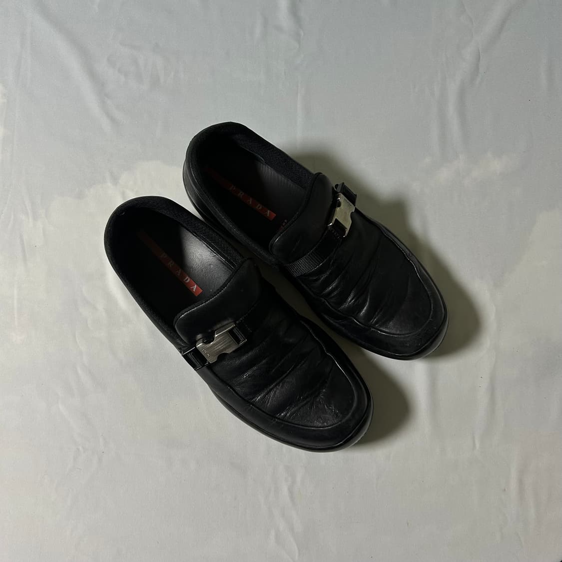 Prada sports buckle strap loafers 상품이미지2
