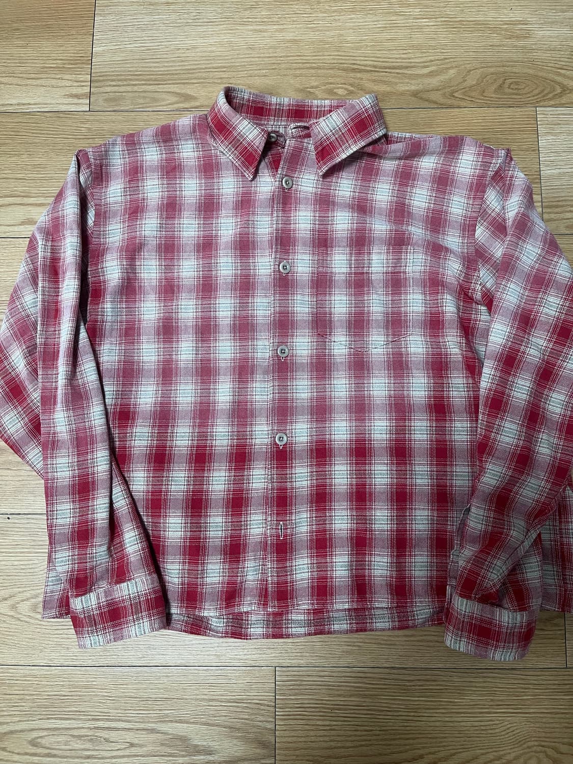 뤡코즈 이스트리버 셔츠 레드 3 상품이미지1