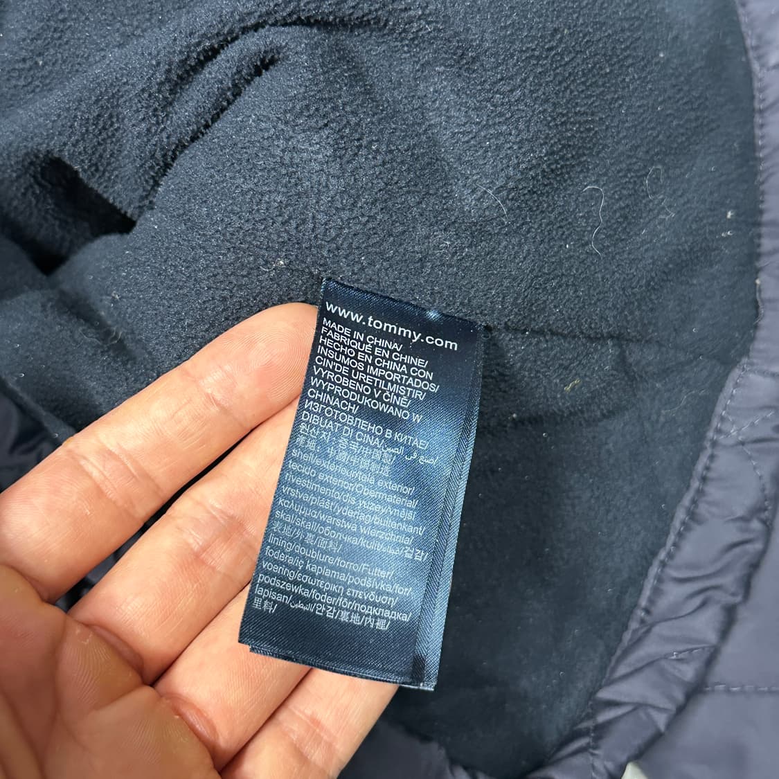 타미힐피거 퀄팅자켓  상품이미지4