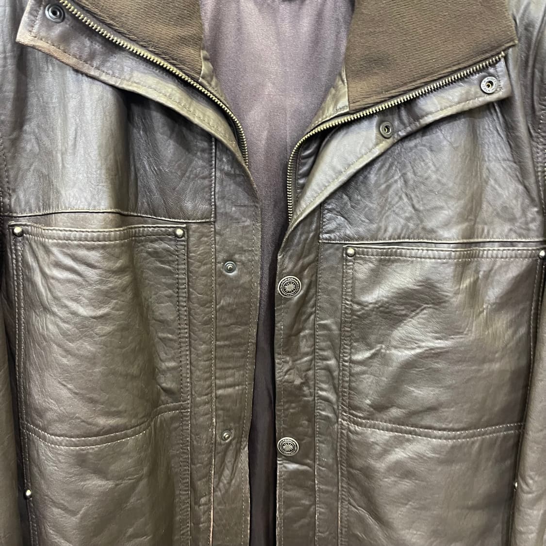 YPL leather jacket 상품이미지3