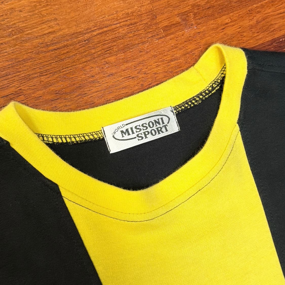 MISSONI SPORTS 90s 포켓 티셔츠 상품이미지5