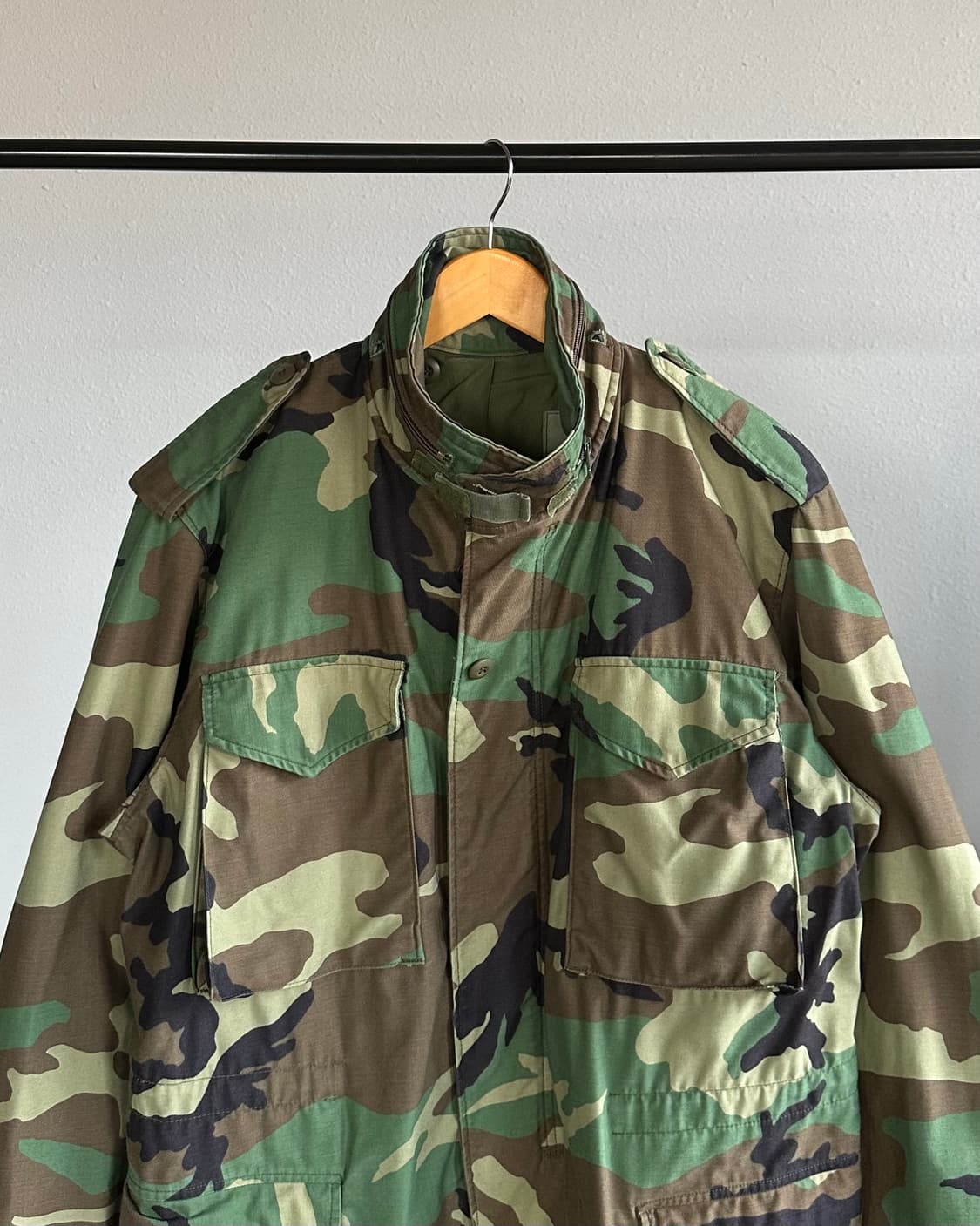 [M]US ARMY 미육군 우드랜드 M65 야상 필드 자켓 상품이미지2